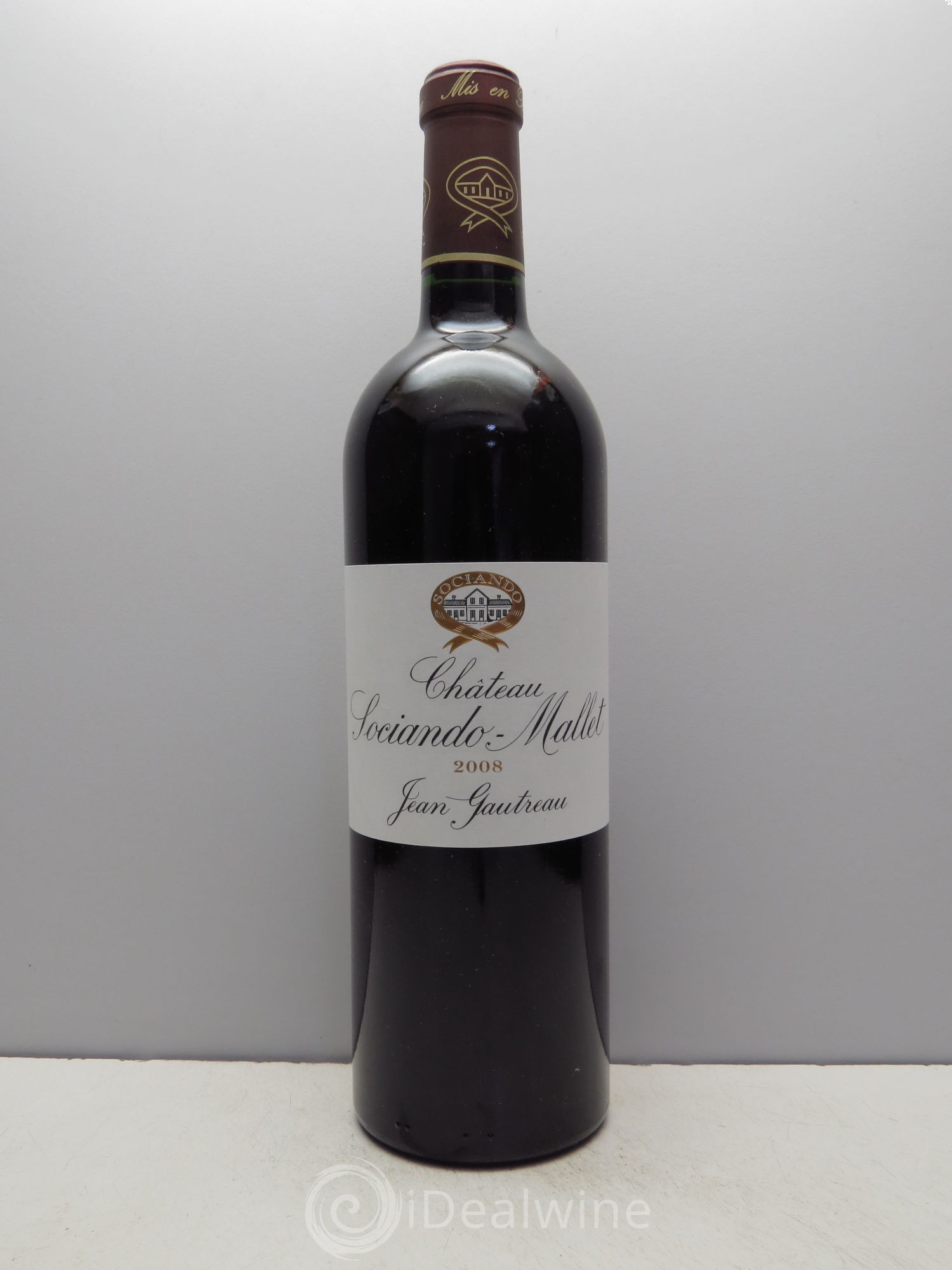 Château Sociando Mallet (sans prix de réserve) 2008 - Lot de 1 bouteille - 0