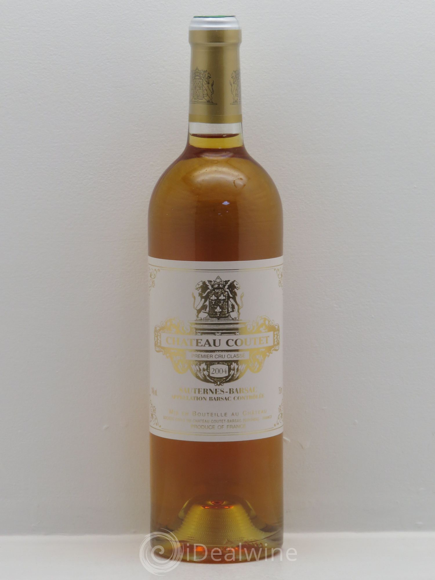 Château Coutet 1er Grand Cru Classé (senza prezzo di riserva) 2004 - Lotto di 1 bottiglia - 0