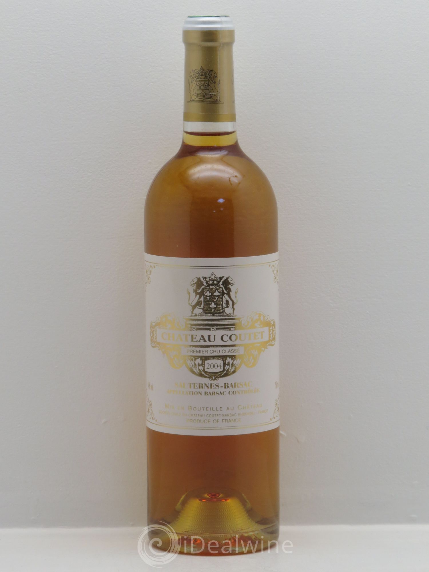 Château Coutet 1er Grand Cru Classé (senza prezzo di riserva) 2004 - Lotto di 1 bottiglia - 0