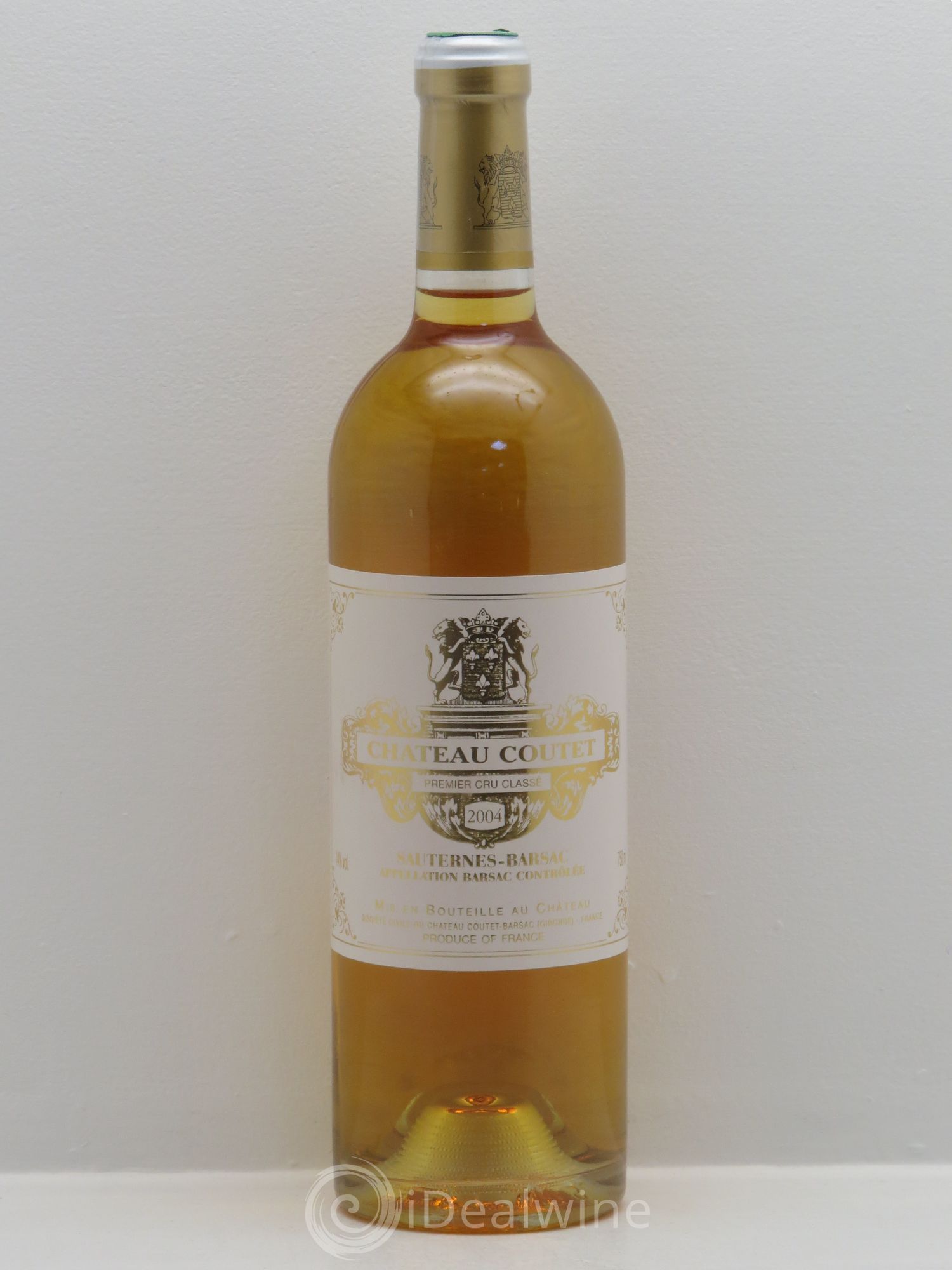 Château Coutet 1er Grand Cru Classé (senza prezzo di riserva) 2004 - Lotto di 1 bottiglia - 0