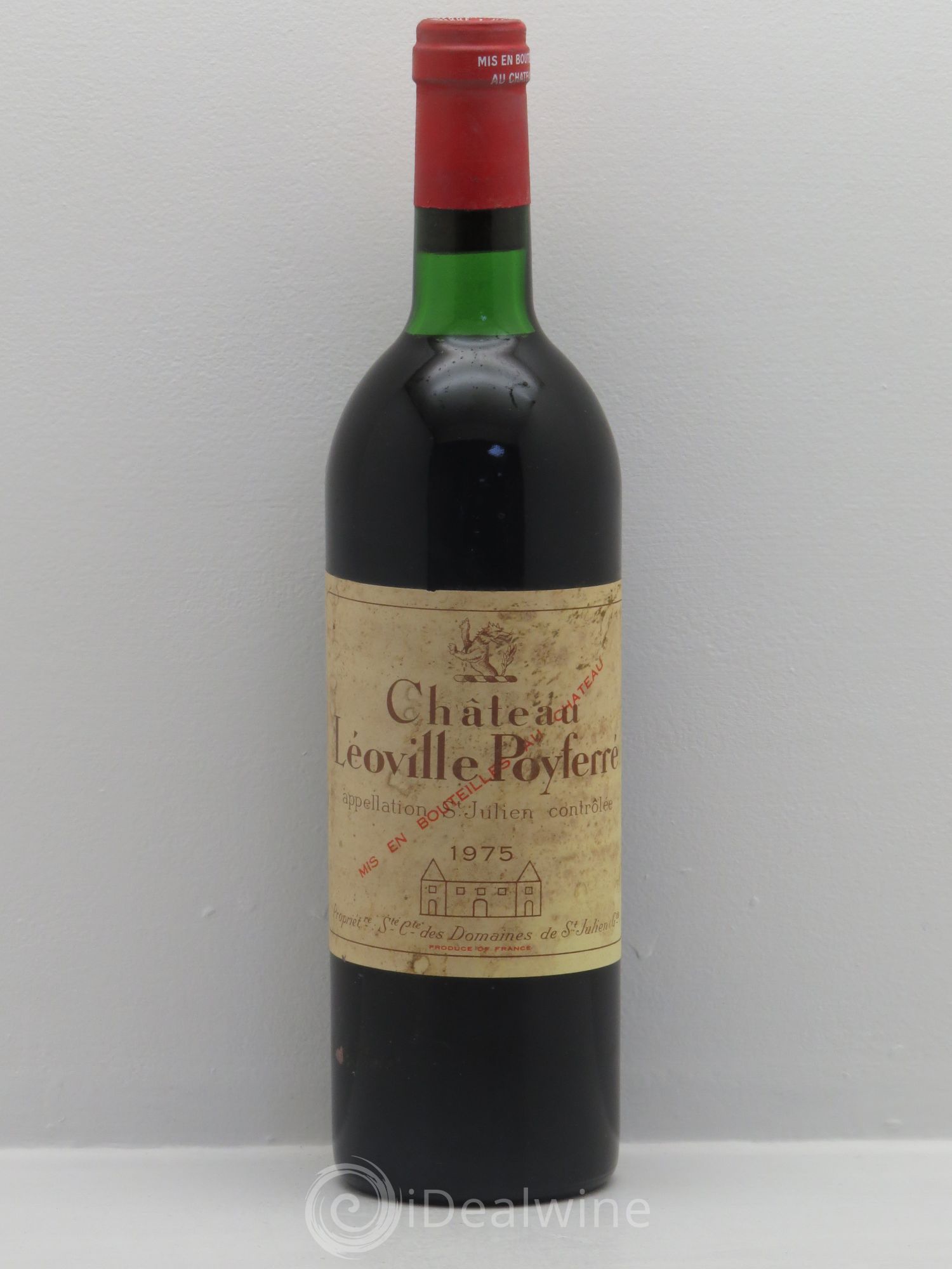 Château Léoville Poyferré 2ème Grand Cru Classé (sans prix de réserve) 1975 - Lot de 1 bouteille - 0
