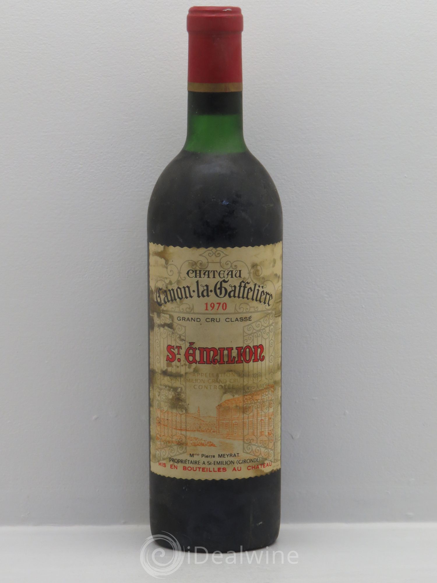 Château Canon la Gaffelière 1er Grand Cru Classé B (sans prix de réserve) 1970 - Lot de 1 bouteille - 0