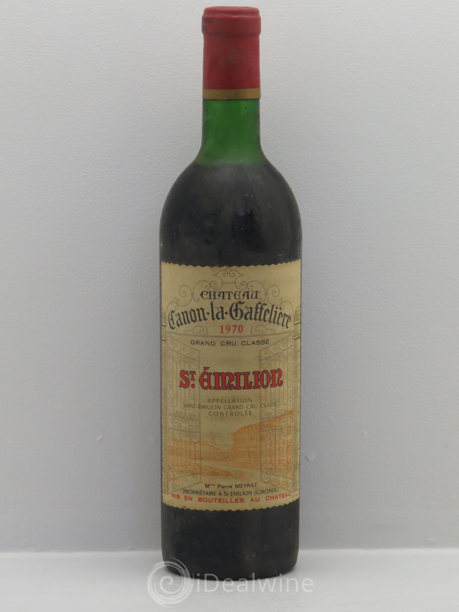 Château Canon la Gaffelière 1er Grand Cru Classé B (sans prix de réserve) 1970 - Lot de 1 bouteille - 0