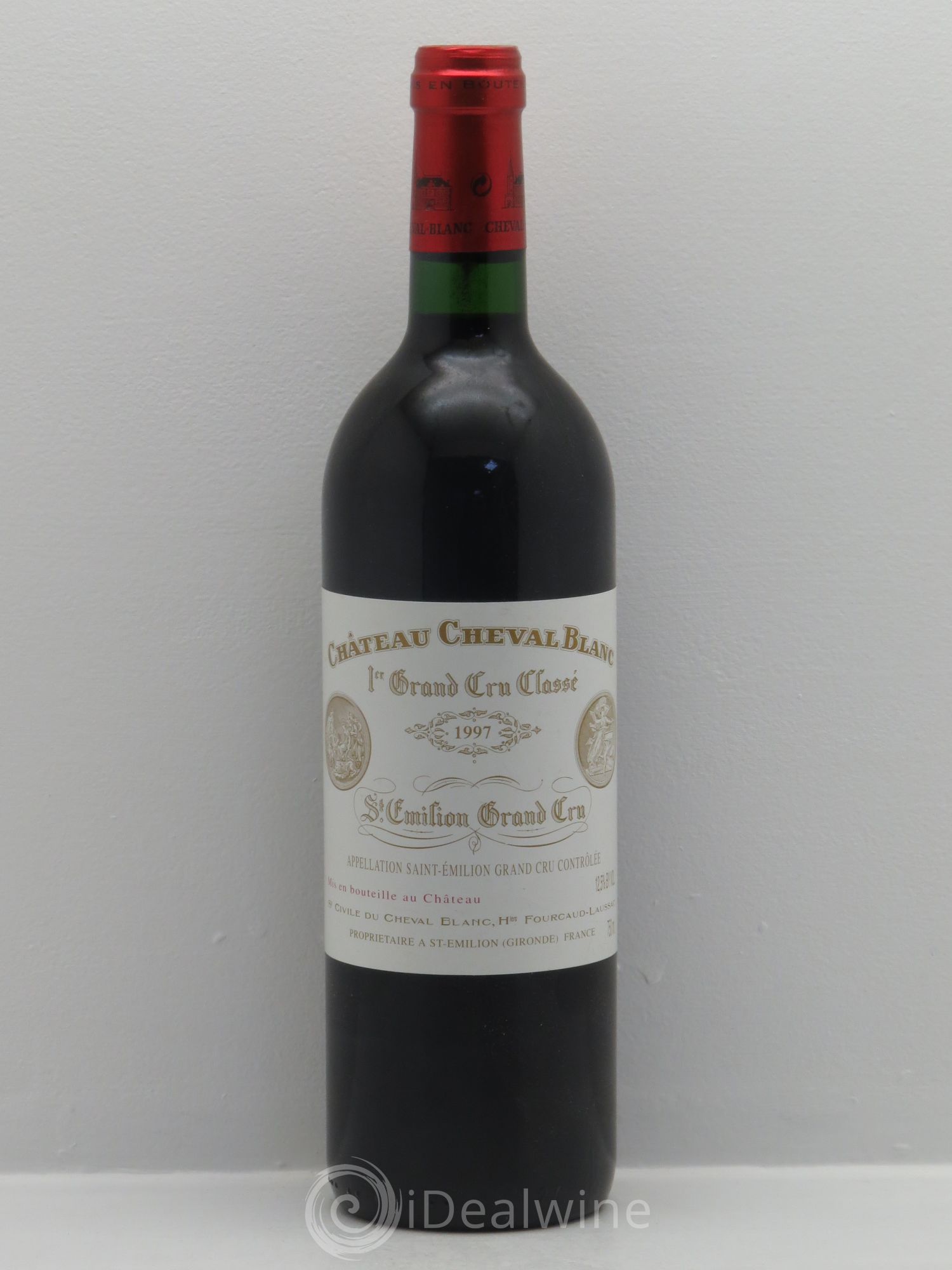 Château Cheval Blanc 1er Grand Cru Classé A (sans prix de réserve) 1997 - Lot de 1 bouteille - 0