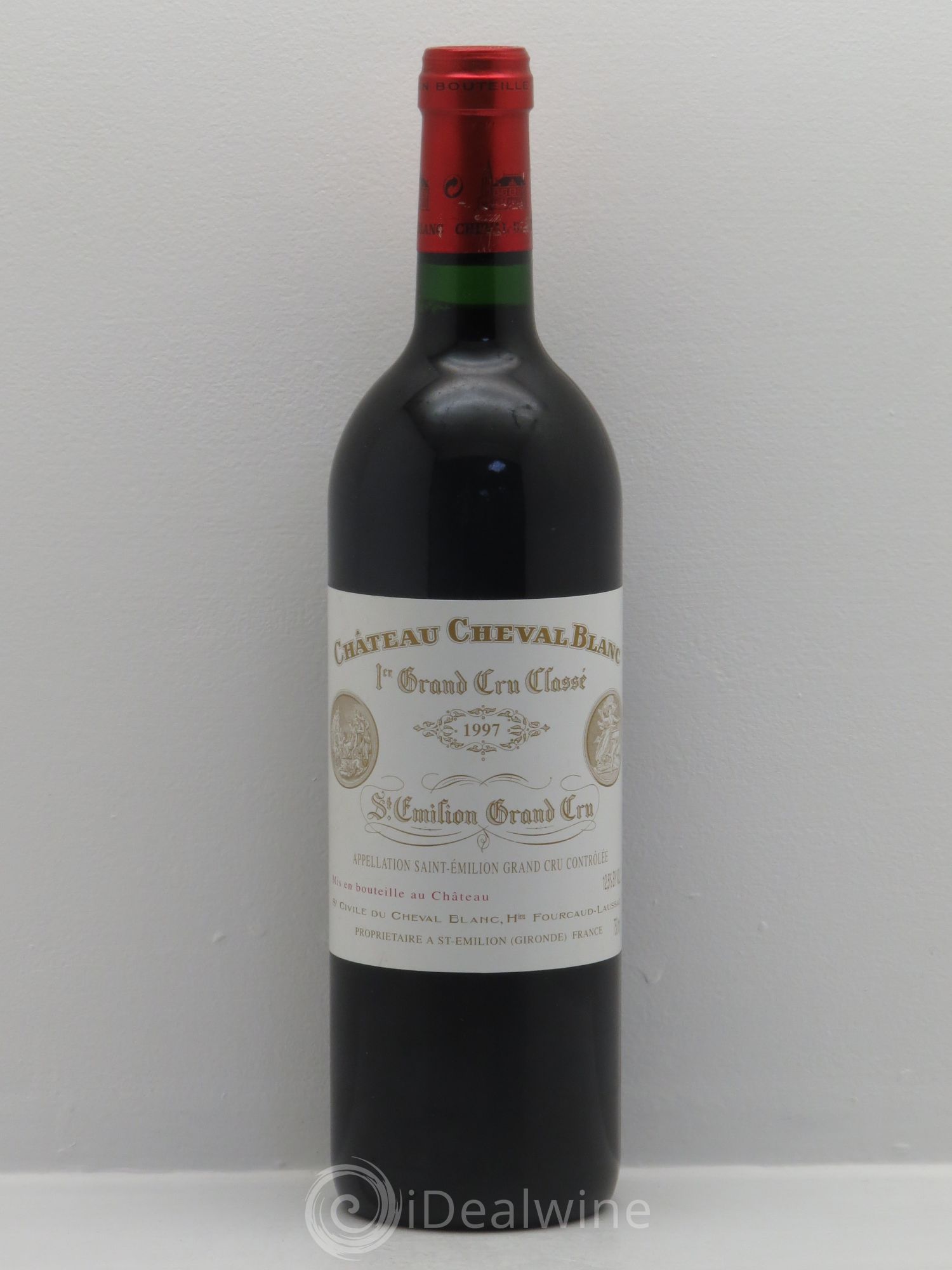 Château Cheval Blanc 1er Grand Cru Classé A (sans prix de réserve) 1997 - Lot de 1 bouteille - 0