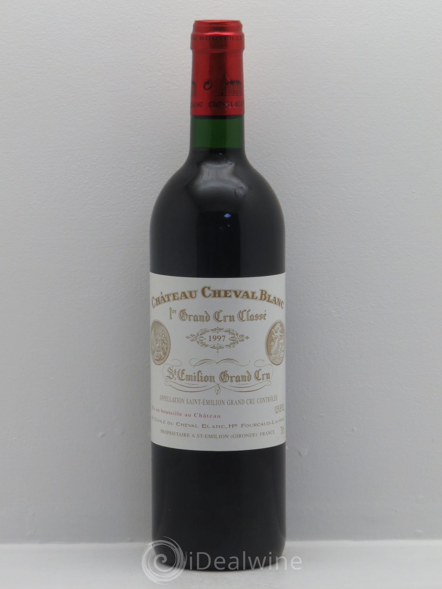 Château Cheval Blanc 1er Grand Cru Classé A (sans prix de réserve) 1997 - Lot de 1 bouteille - 0