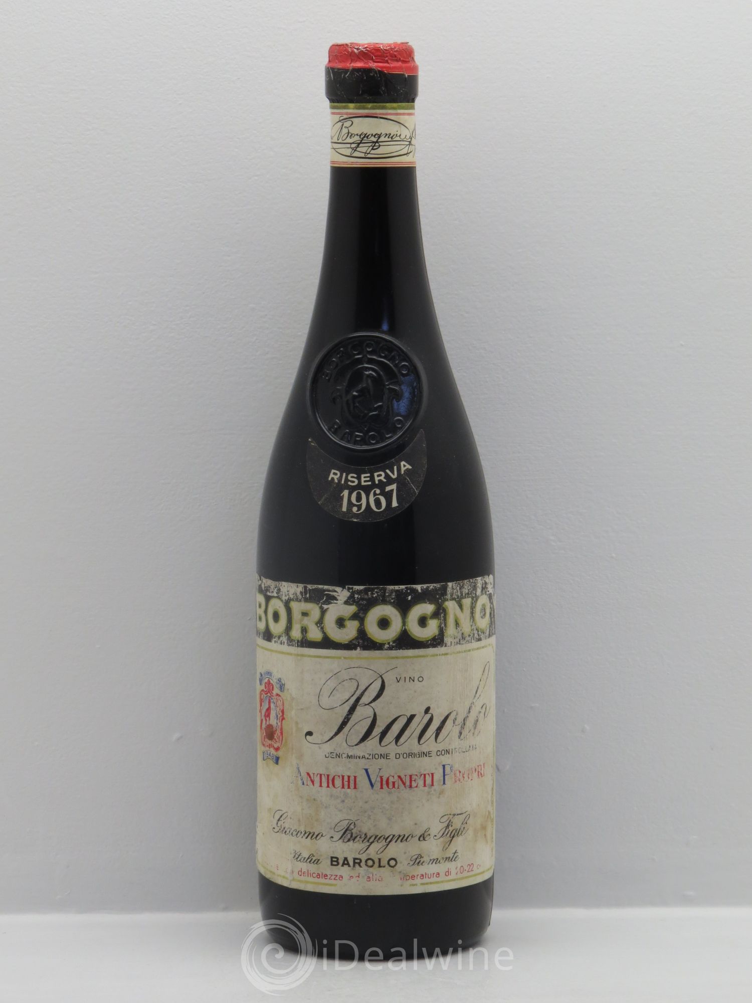 Barolo Borgogno Riserva (sans prix de réserve) 1967 - Posten von 1 Flasche - 0