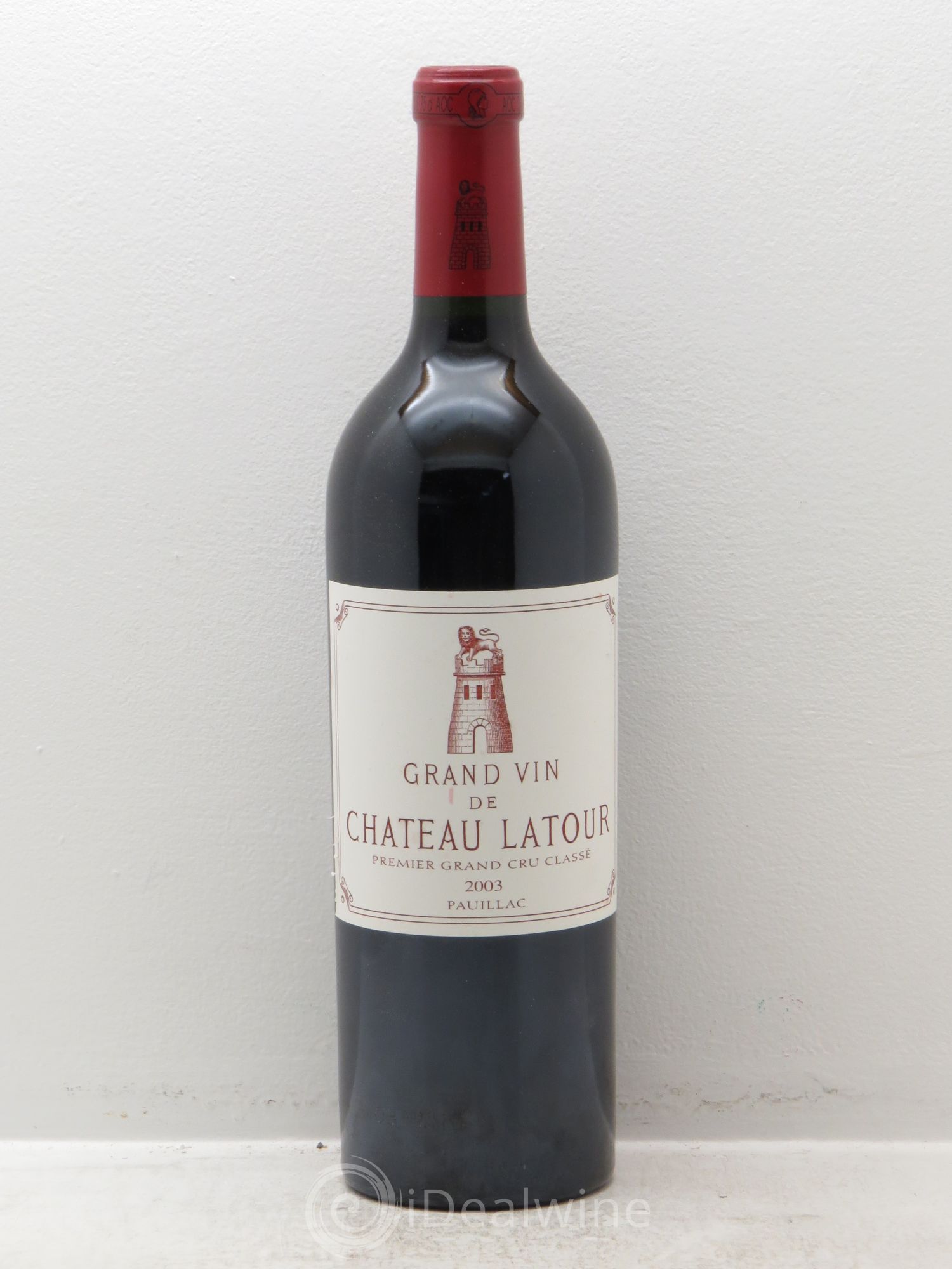 Château Latour 1er Grand Cru Classé (sans prix de réserve) 2003 - Lot de 1 bouteille - 0