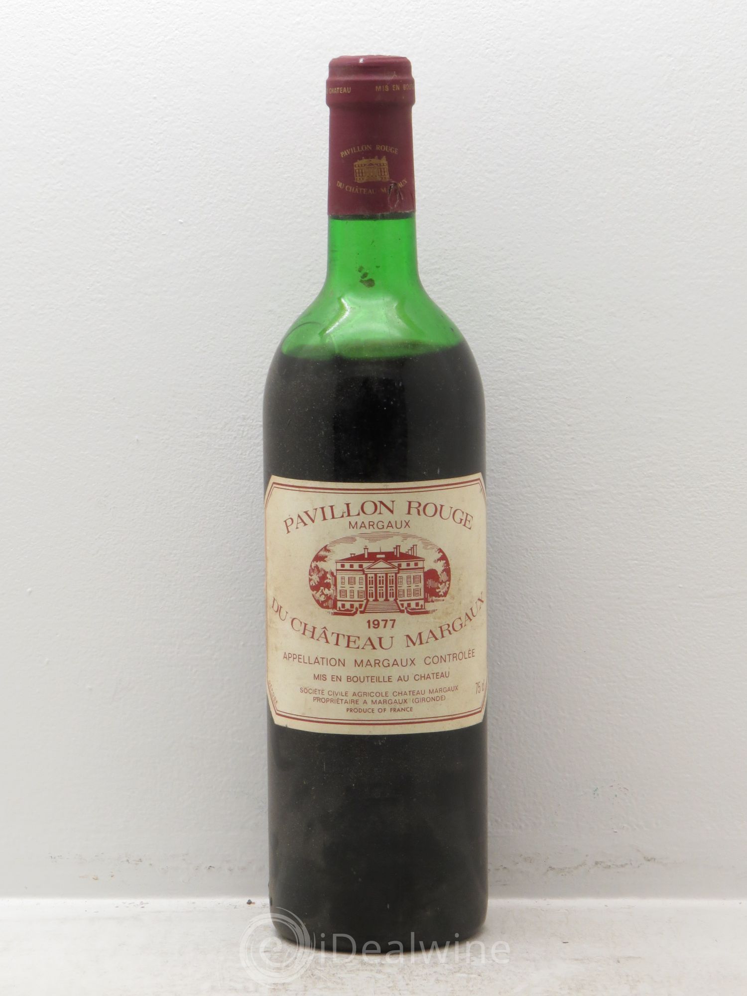 Pavillon Rouge du Château Margaux Second Vin (sans prix de réserve) 1977 - Lot de 1 bouteille - 0