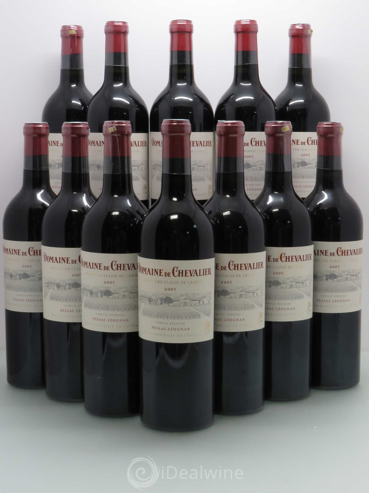 Domaine de Chevalier Cru Classé de Graves 2005 - Lot de 12 bouteilles - 0