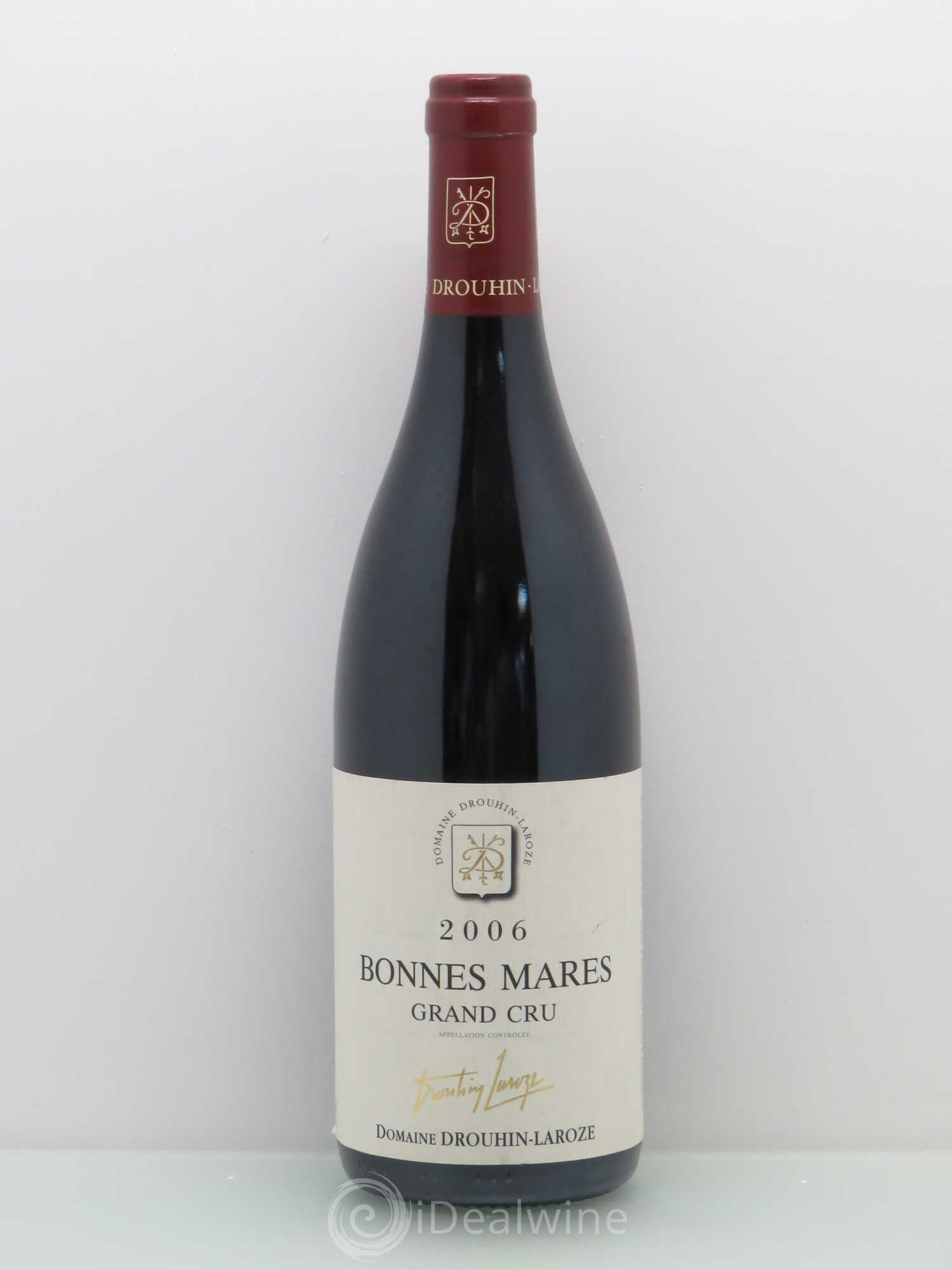 Bonnes-Mares Grand Cru Domaine Drouhin-Laroze 2006 - Lot de 1 bouteille - 0
