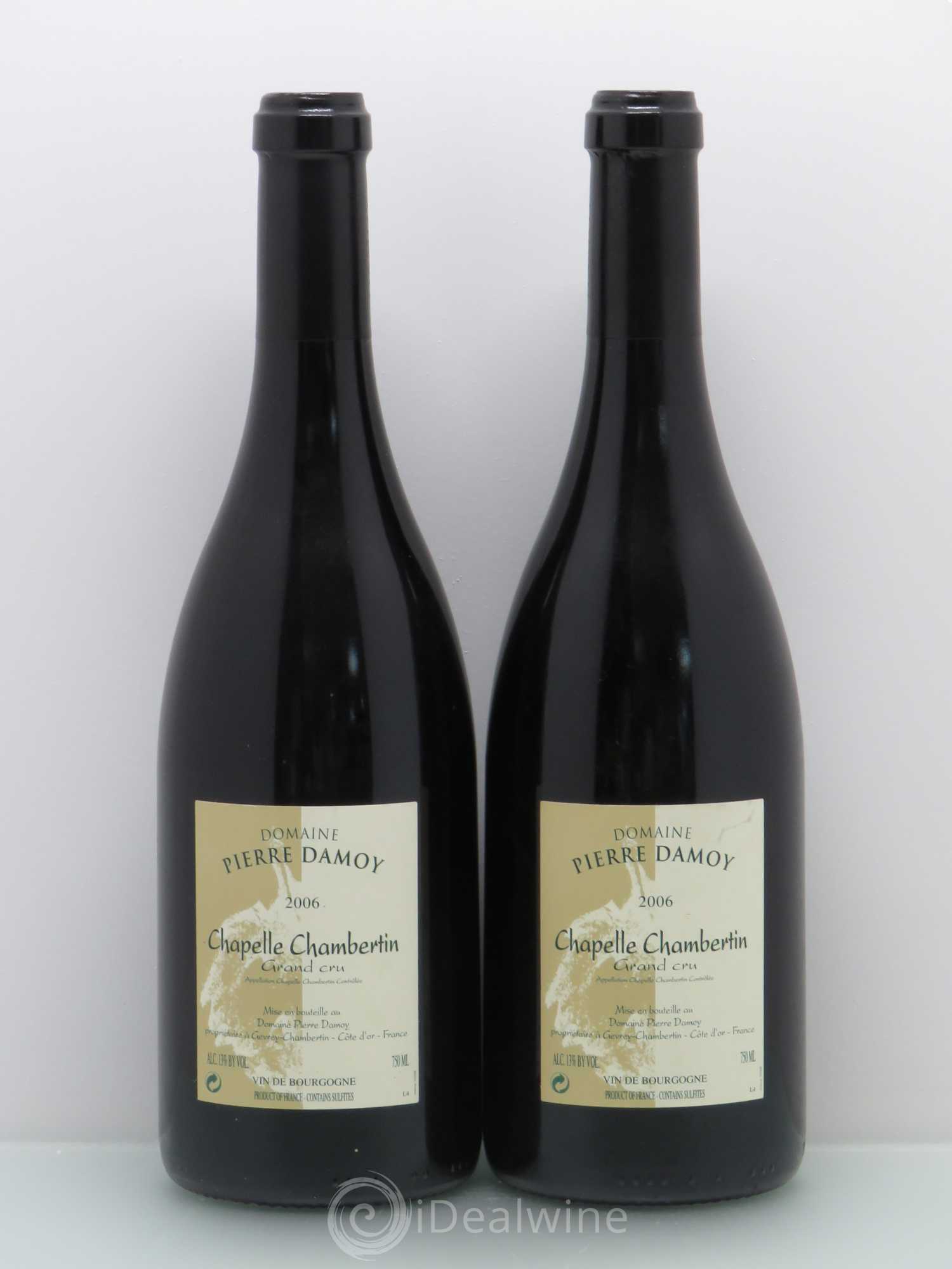 Chapelle-Chambertin Grand Cru Pierre Damoy 2006 - Lot de 2 bouteilles - 0