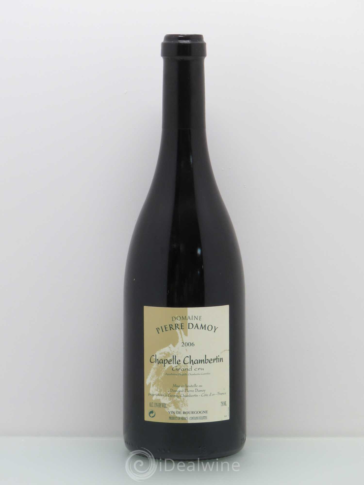 Chapelle-Chambertin Grand Cru Pierre Damoy 2006 - Lot de 1 bouteille - 0