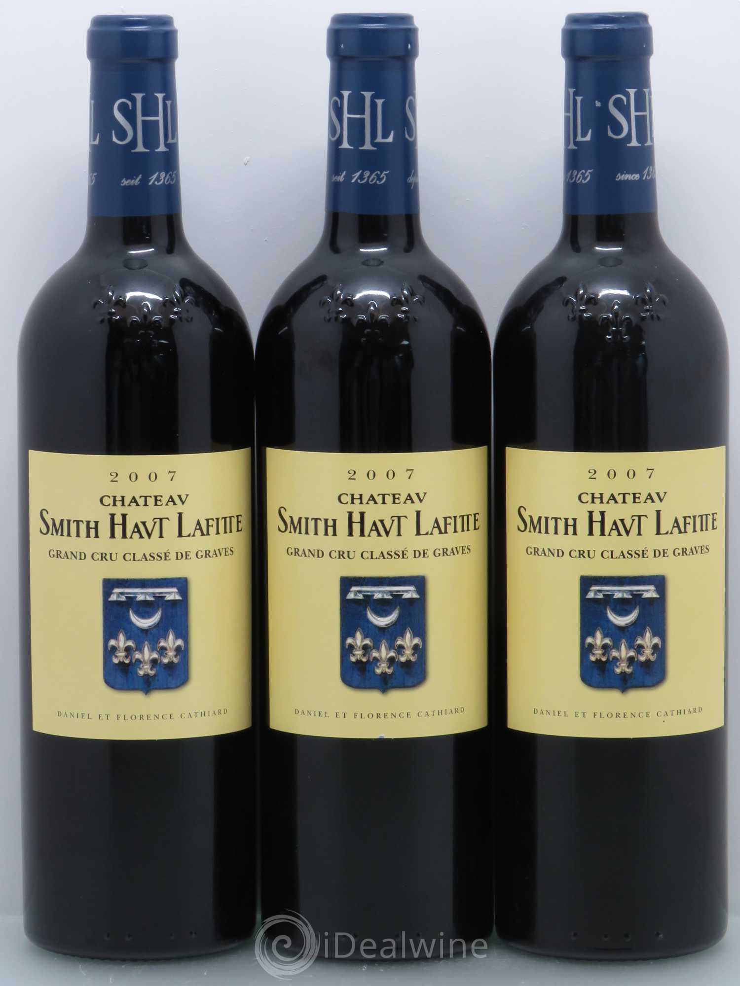 Château Smith Haut Lafitte Cru Classé de Graves 2007 - Lot de 3 bouteilles - 0