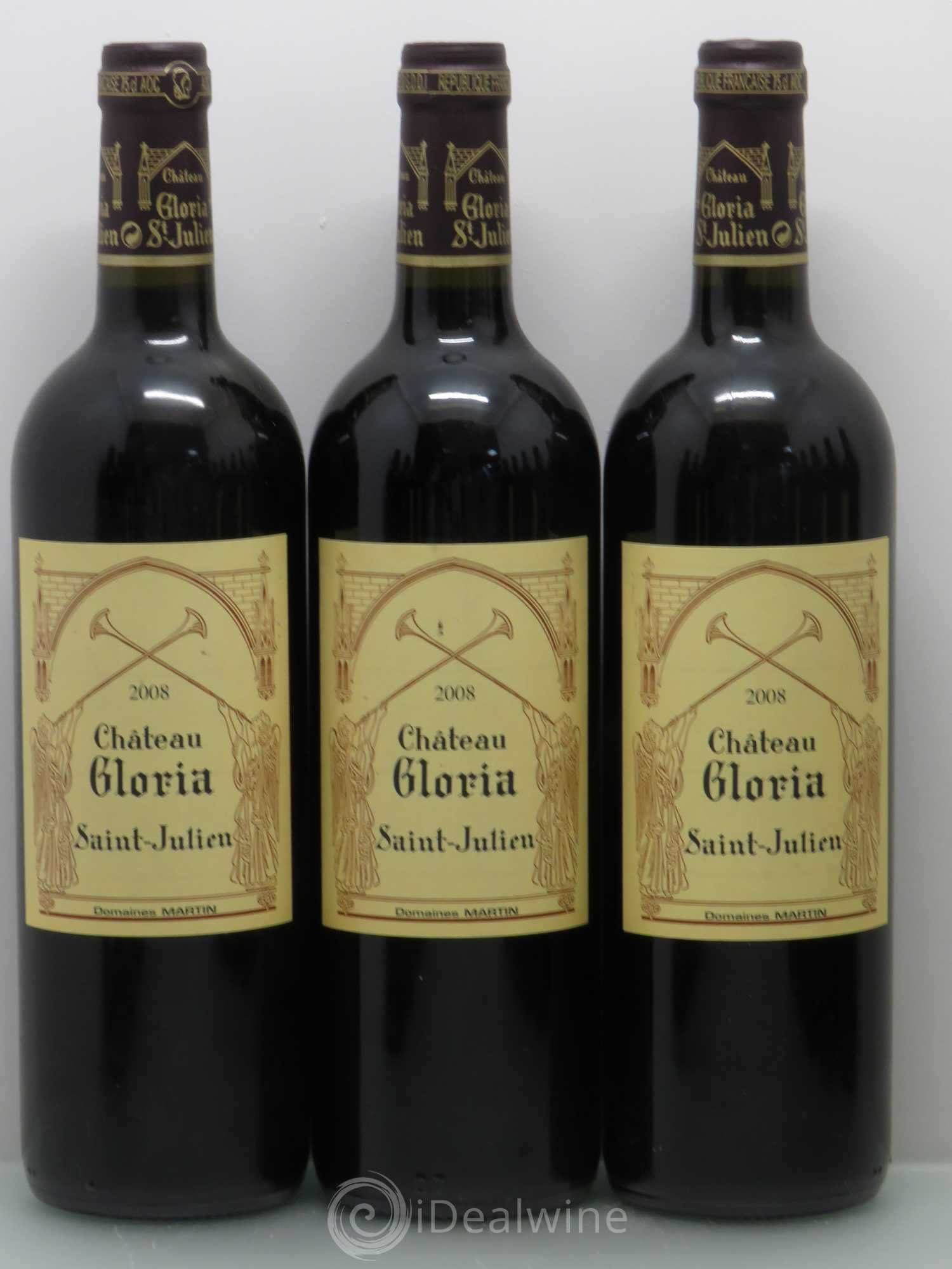 Château Gloria 2008 - Lot de 12 bouteilles - 1