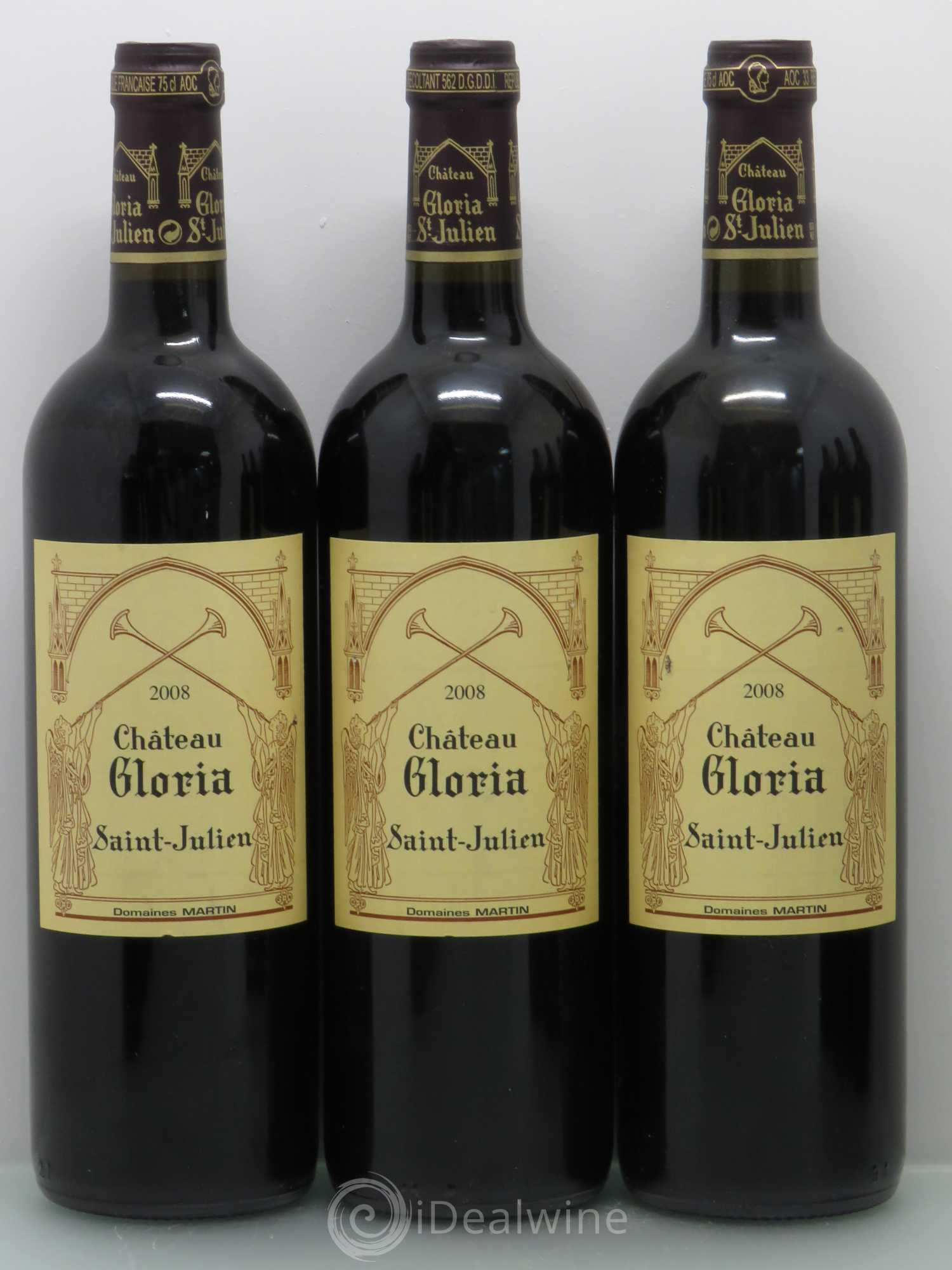 Château Gloria 2008 - Lot de 12 bouteilles - 2