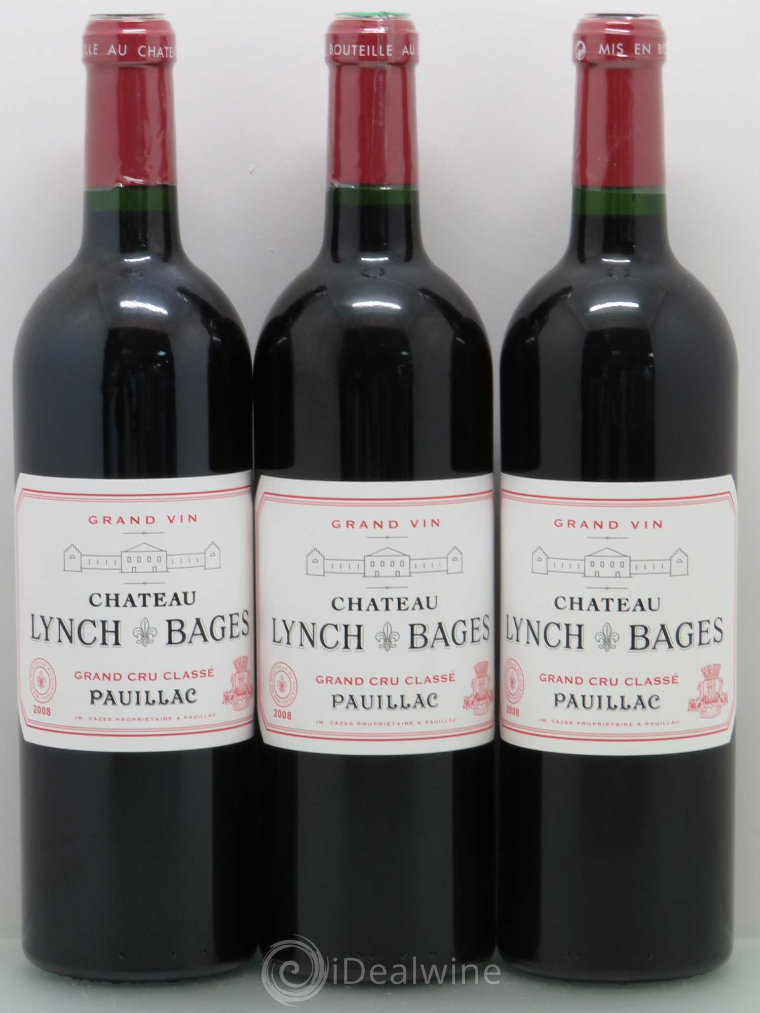 Château Lynch Bages 5ème Grand Cru Classé 2008 - Lot de 6 bouteilles - 2