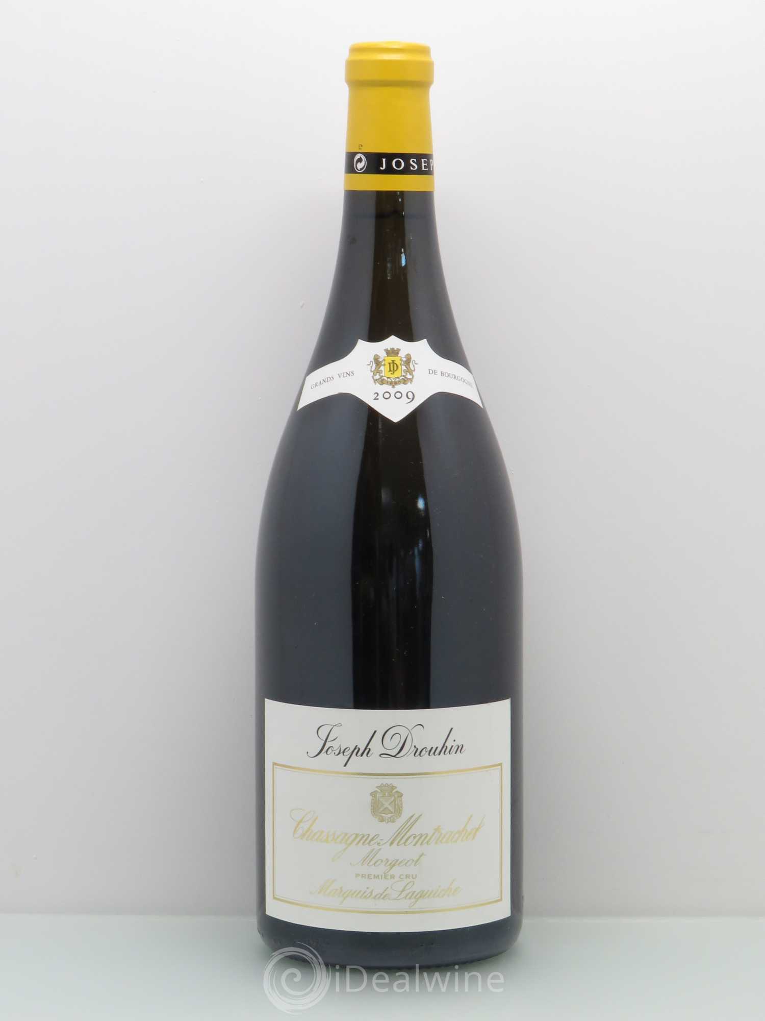 Chassagne-Montrachet 1er Cru Morgeot - Marquis de Laguiche Joseph Drouhin 2009 - Lot de 1 magnum - 0