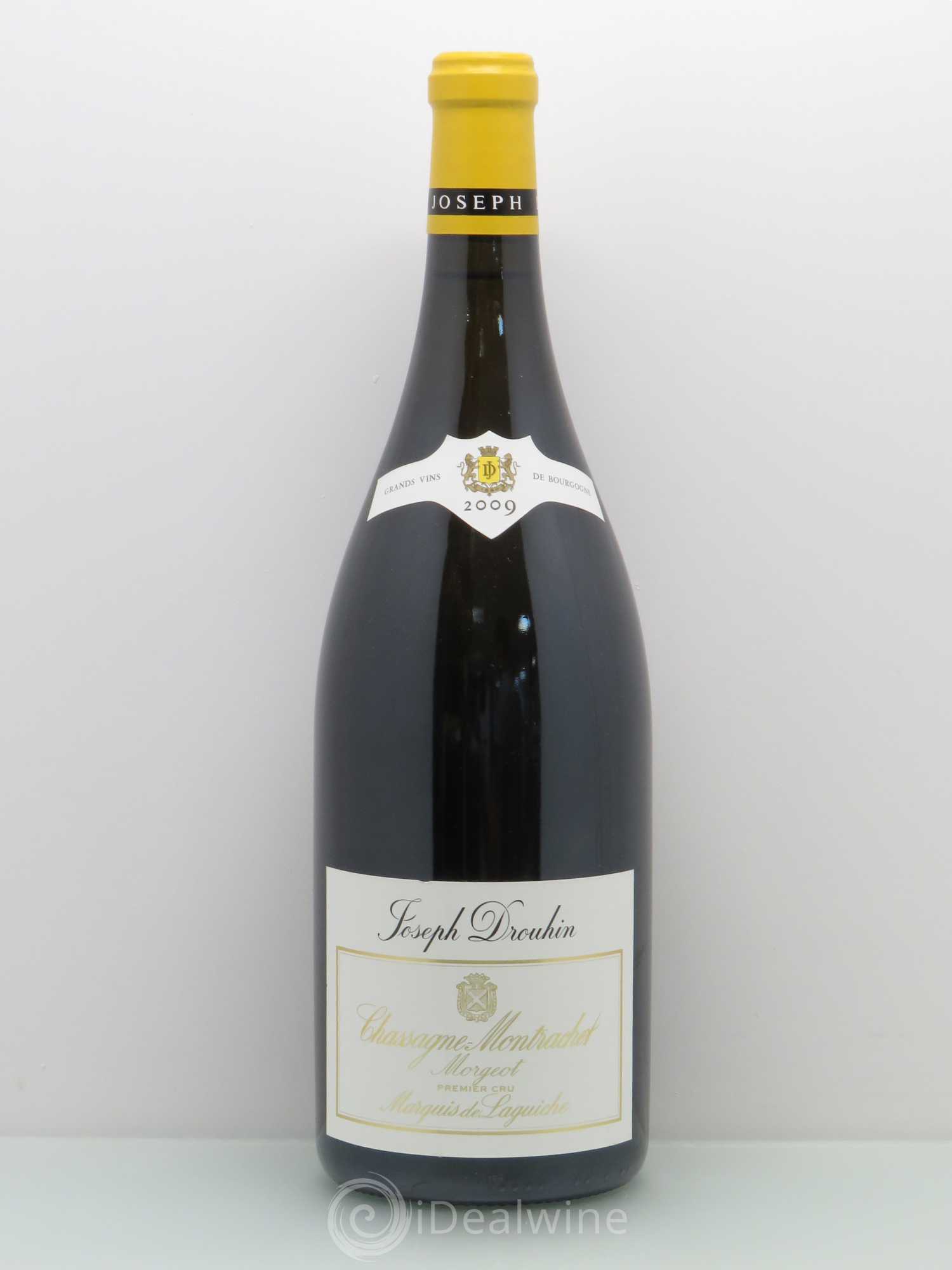 Chassagne-Montrachet 1er Cru Morgeot - Marquis de Laguiche Joseph Drouhin 2009 - Lot de 1 magnum - 0
