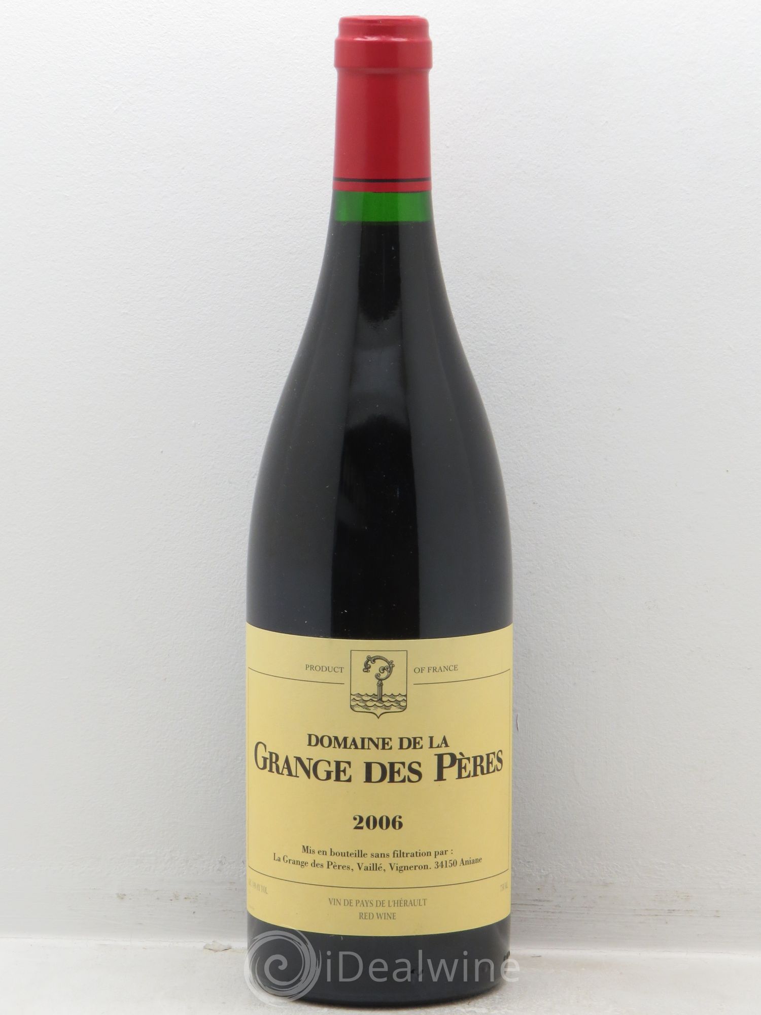 Pays d'Hérault Grange des Pères Laurent Vaillé 2006 - Lot de 1 bouteille - 0