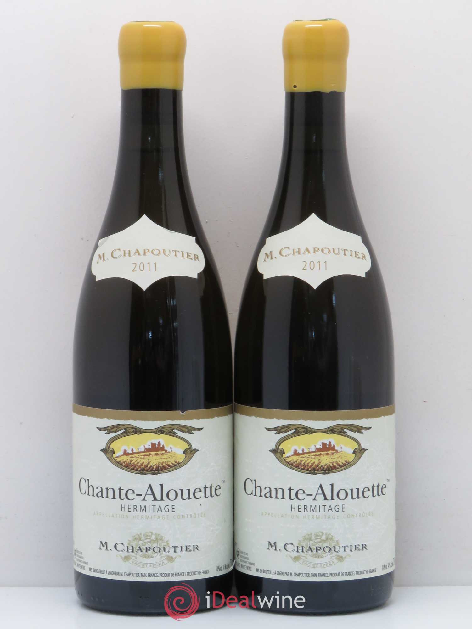 Hermitage Chante Alouette Chapoutier 2011 - Lot de 2 bouteilles - 0