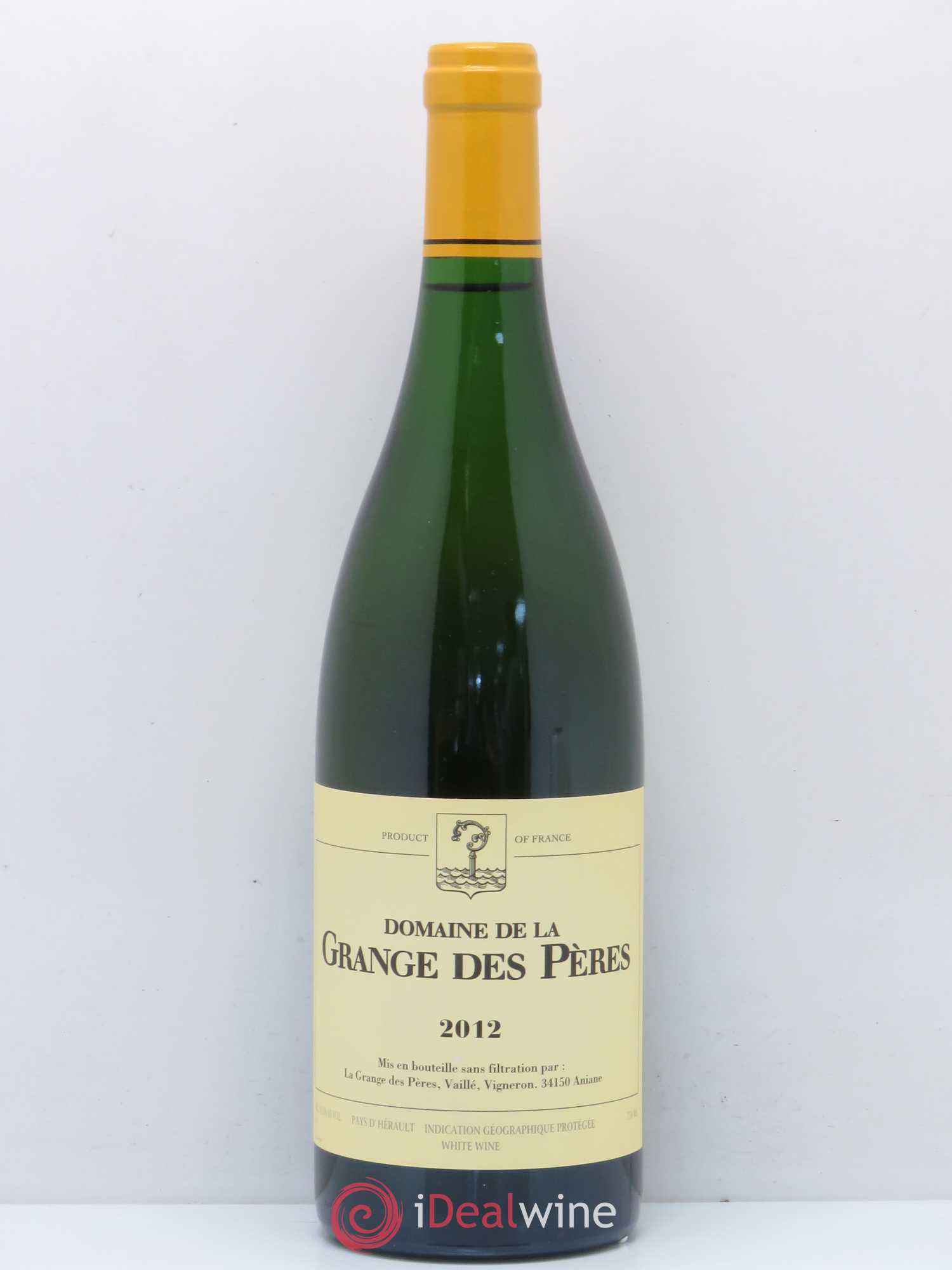 Pays d'Hérault Grange des Pères Laurent Vaillé 2012 - Lot de 1 bouteille - 0