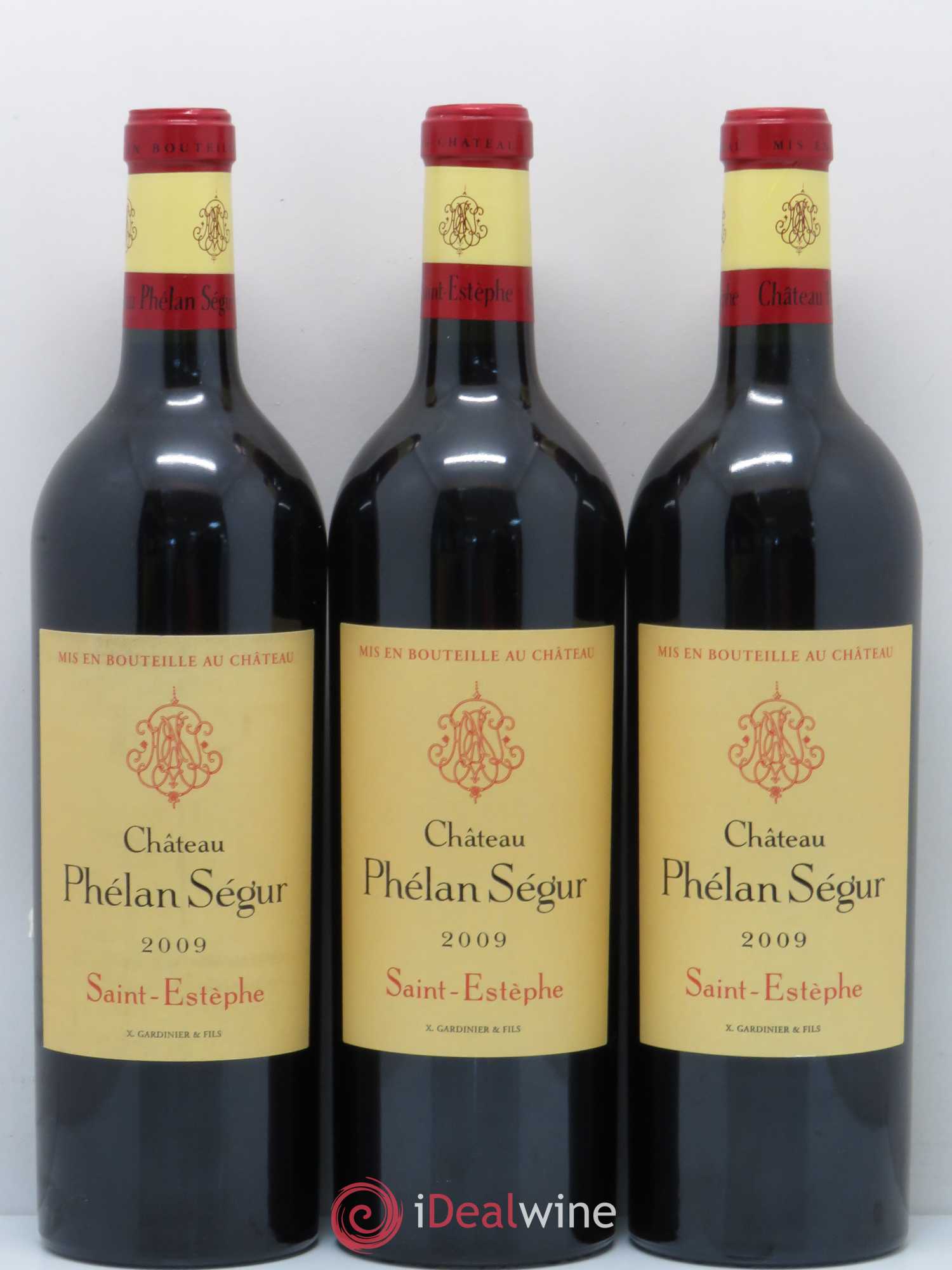 Château Phélan Ségur 2009 - Lot de 12 bouteilles - 1