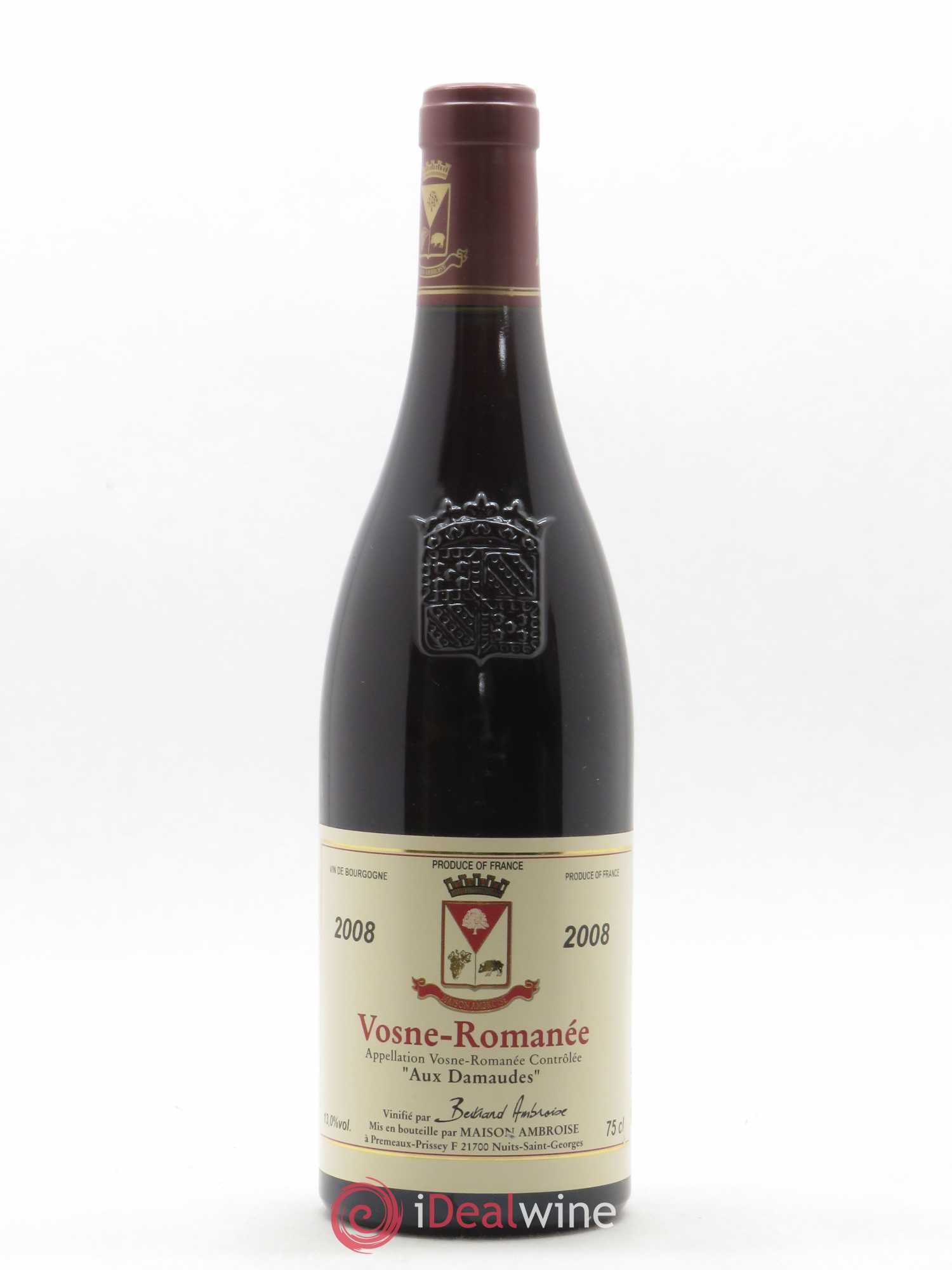 Vosne-Romanée Aux Damodes Ambroise 2008 - Posten von 1 Flasche - 0