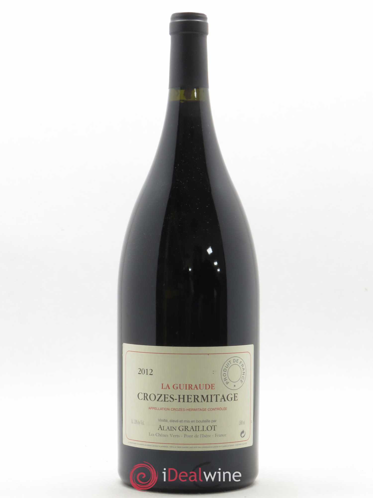 Crozes-Hermitage La Guiraude Domaine Graillot 2012 - Lot de 1 magnum - 0