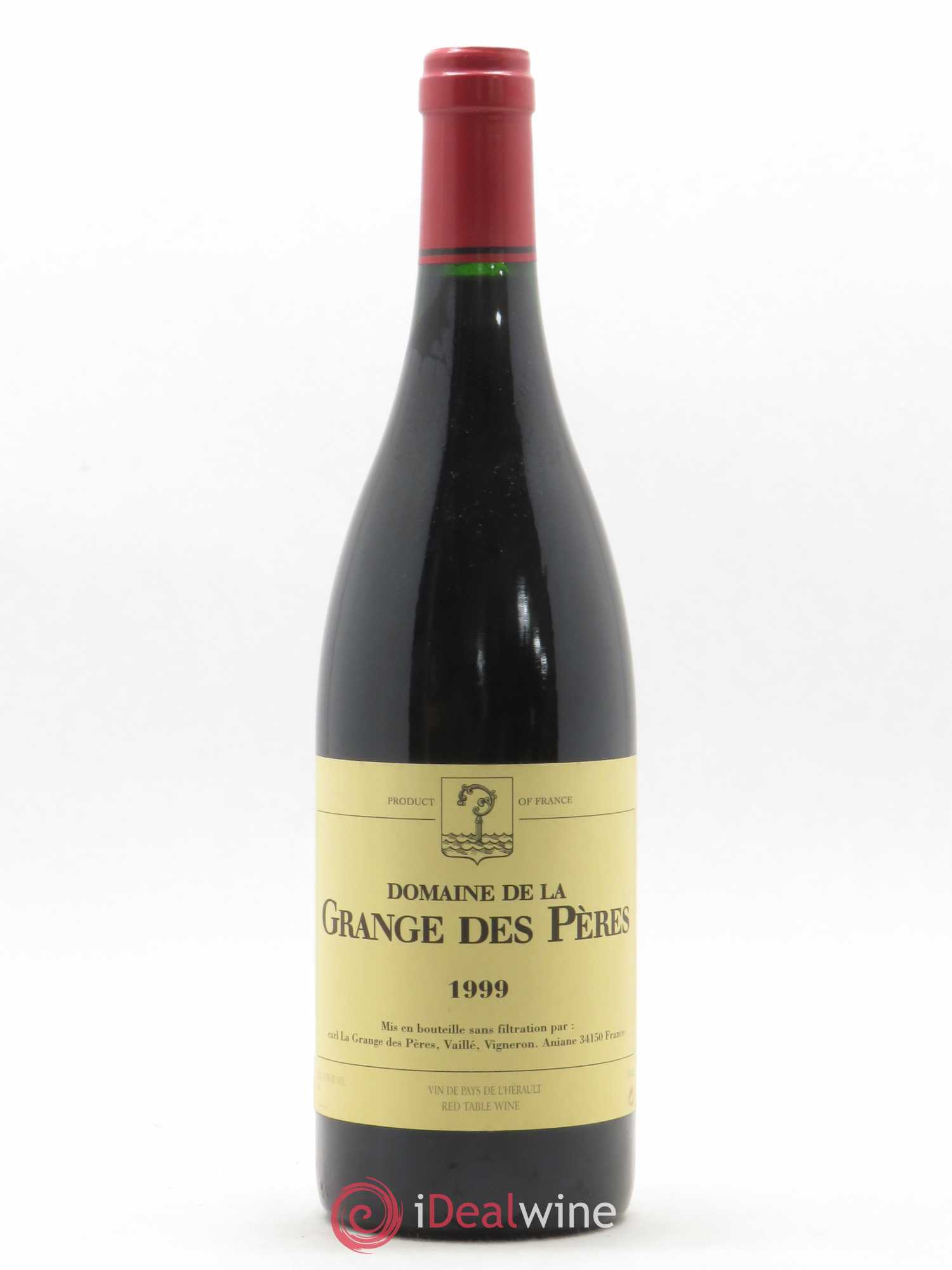 Pays d'Hérault Grange des Pères Laurent Vaillé 1999 - Lot de 1 bouteille - 0