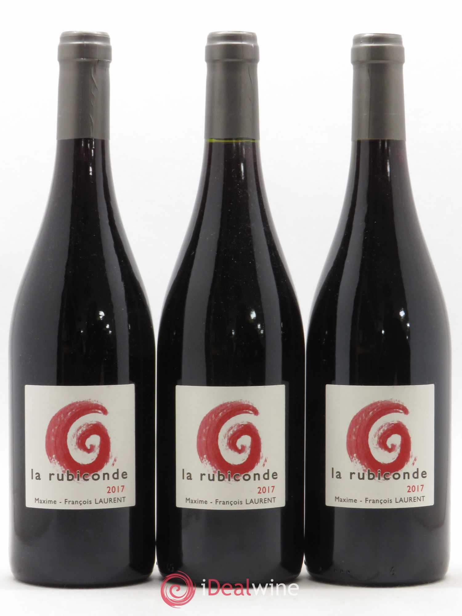 Côtes-du-Rhône La Rubiconde Maxime - François Laurent 2017 - Lot of 5 bottles - 1
