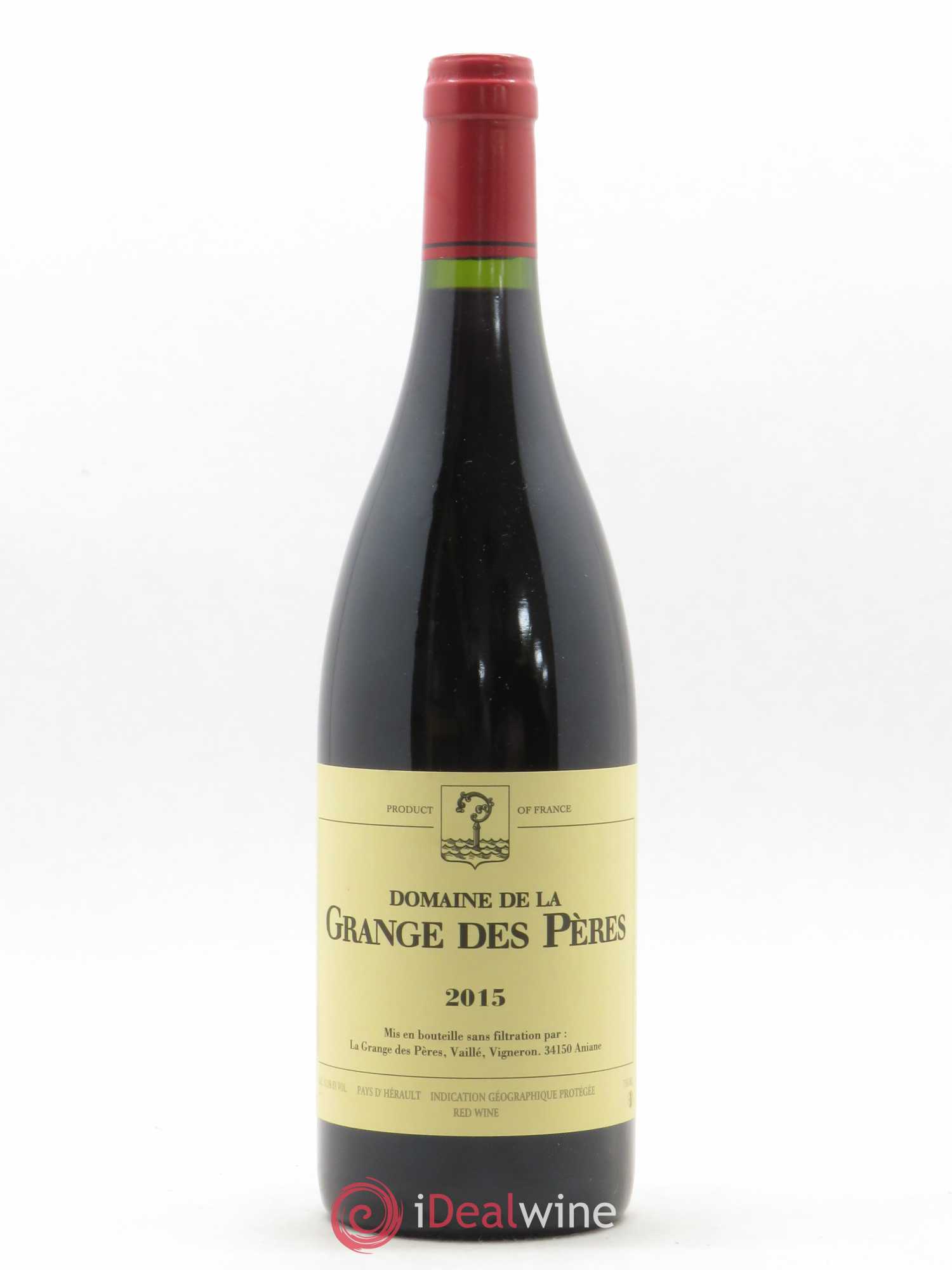 Pays d'Hérault Grange des Pères Laurent Vaillé 2015 - Lot de 1 bouteille - 0