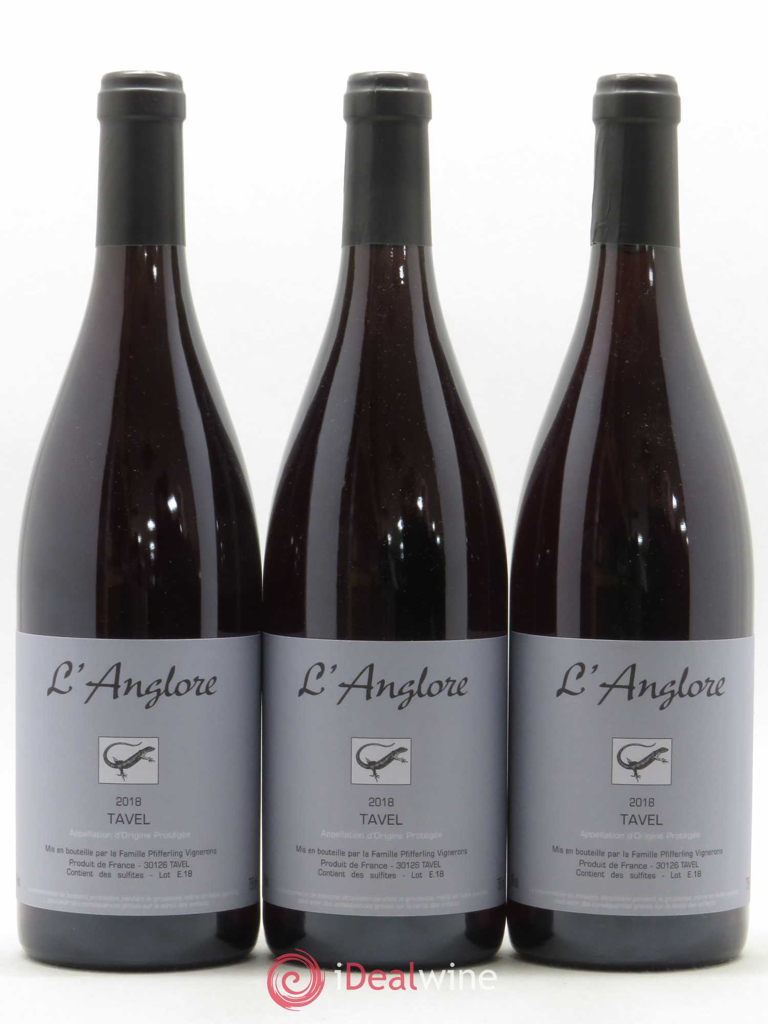 Tavel L'Anglore 2018 - Lot de 3 bouteilles - 0