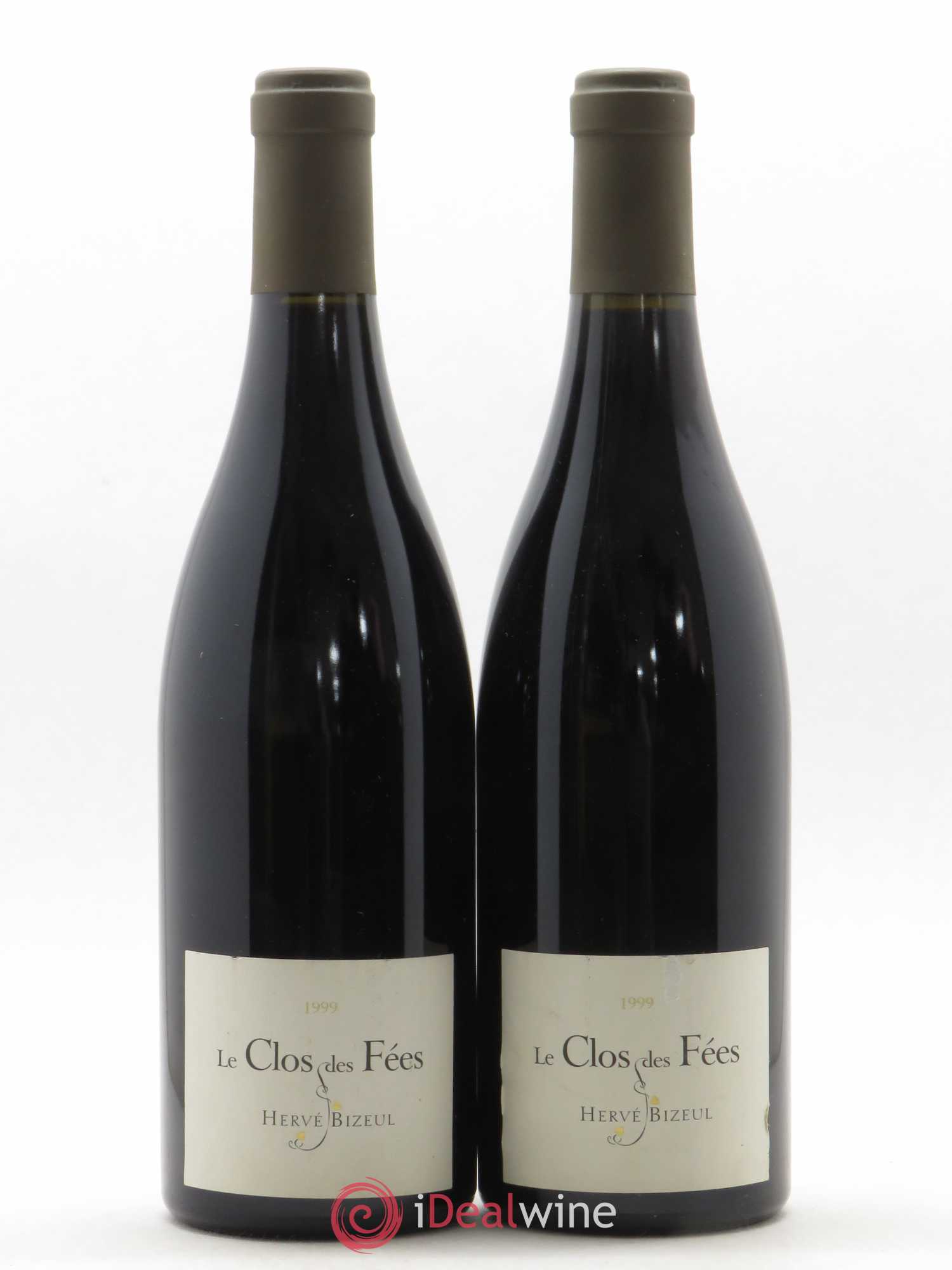Côtes du Roussillon Villages Clos des Fées Hervé Bizeul 1999 - Lot de 2 bouteilles - 0