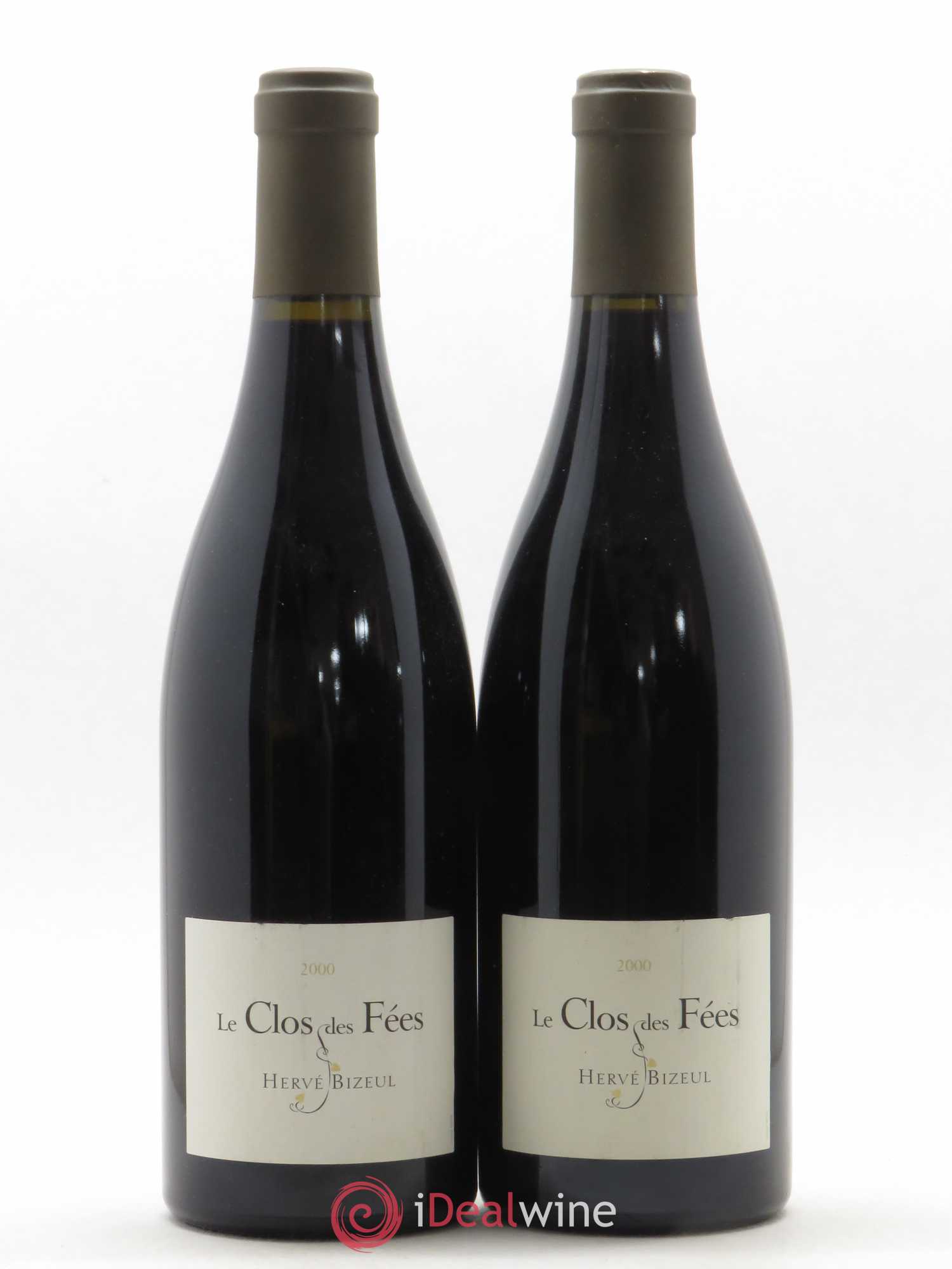 Côtes du Roussillon Villages Clos des Fées Hervé Bizeul 2000 - Lot de 2 bouteilles - 0