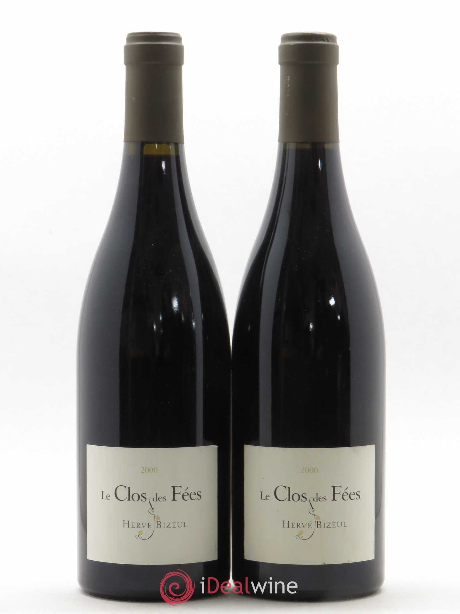 Côtes du Roussillon Villages Clos des Fées Hervé Bizeul 2000 - Lot de 2 bouteilles - 0
