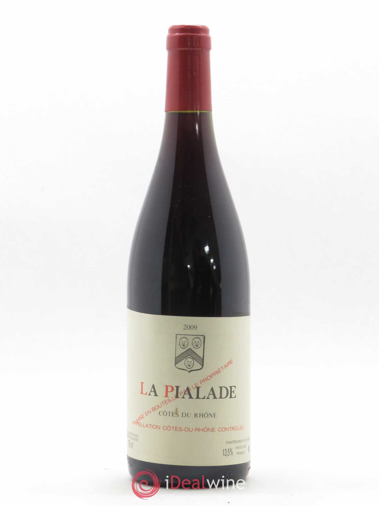 Côtes-du-Rhône La Pialade Emmanuel Reynaud 2009 - Lot de 1 bouteille - 0