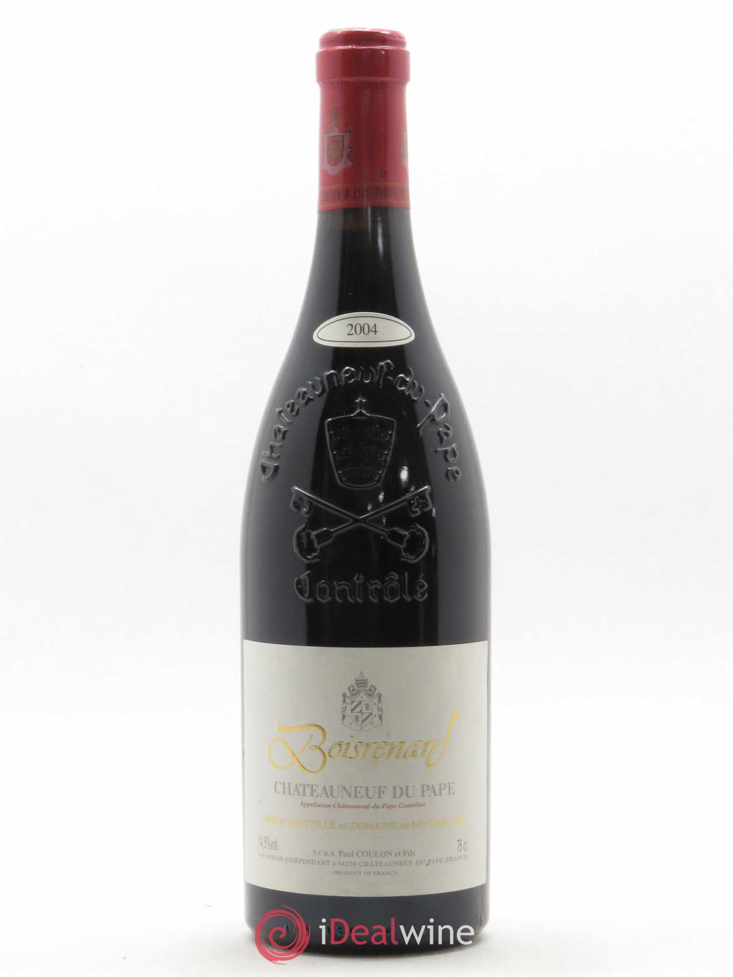 Châteauneuf-du-Pape Cuvée Boisrenard Beaurenard (Domaine de) 2004 - Lot de 1 bouteille - 0