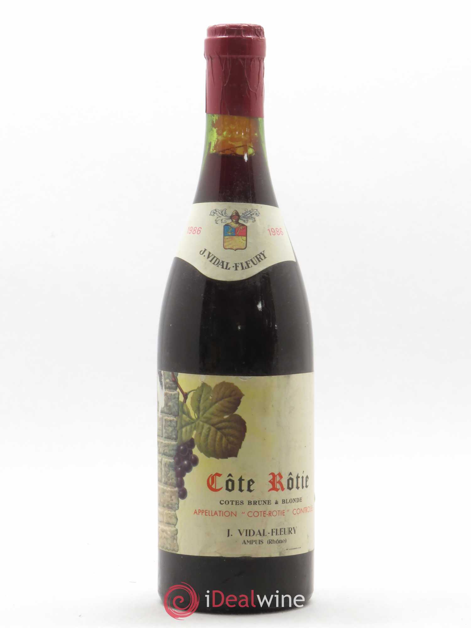 Côte-Rôtie Vidal Fleury 1986 - Lot de 1 bouteille - 0