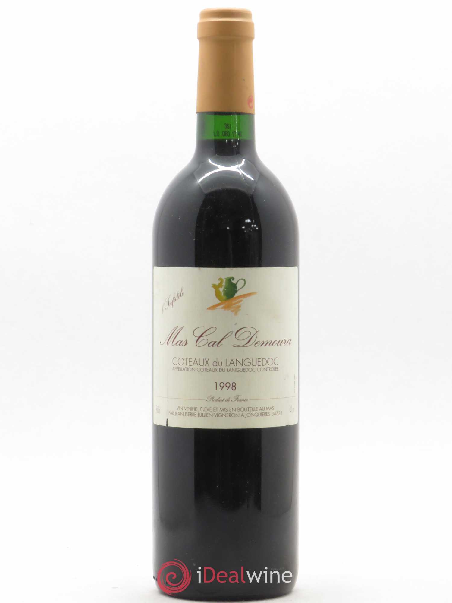 Coteaux du Languedoc L'Infidèle Mas Cal Demoura 1998 - Lot de 1 bouteille - 0