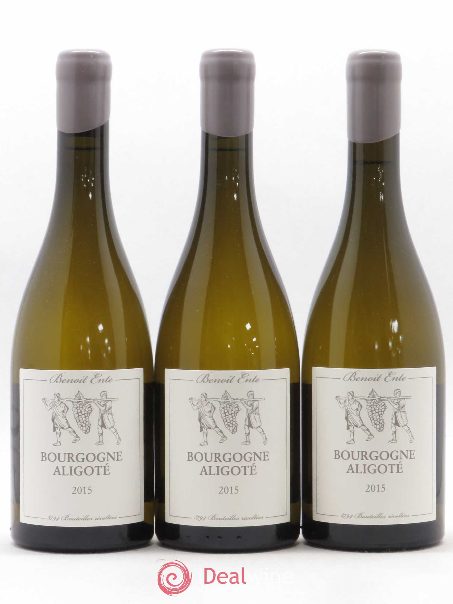 Bourgogne Aligoté Benoit Ente 2015 - Lot de 3 bouteilles - 0