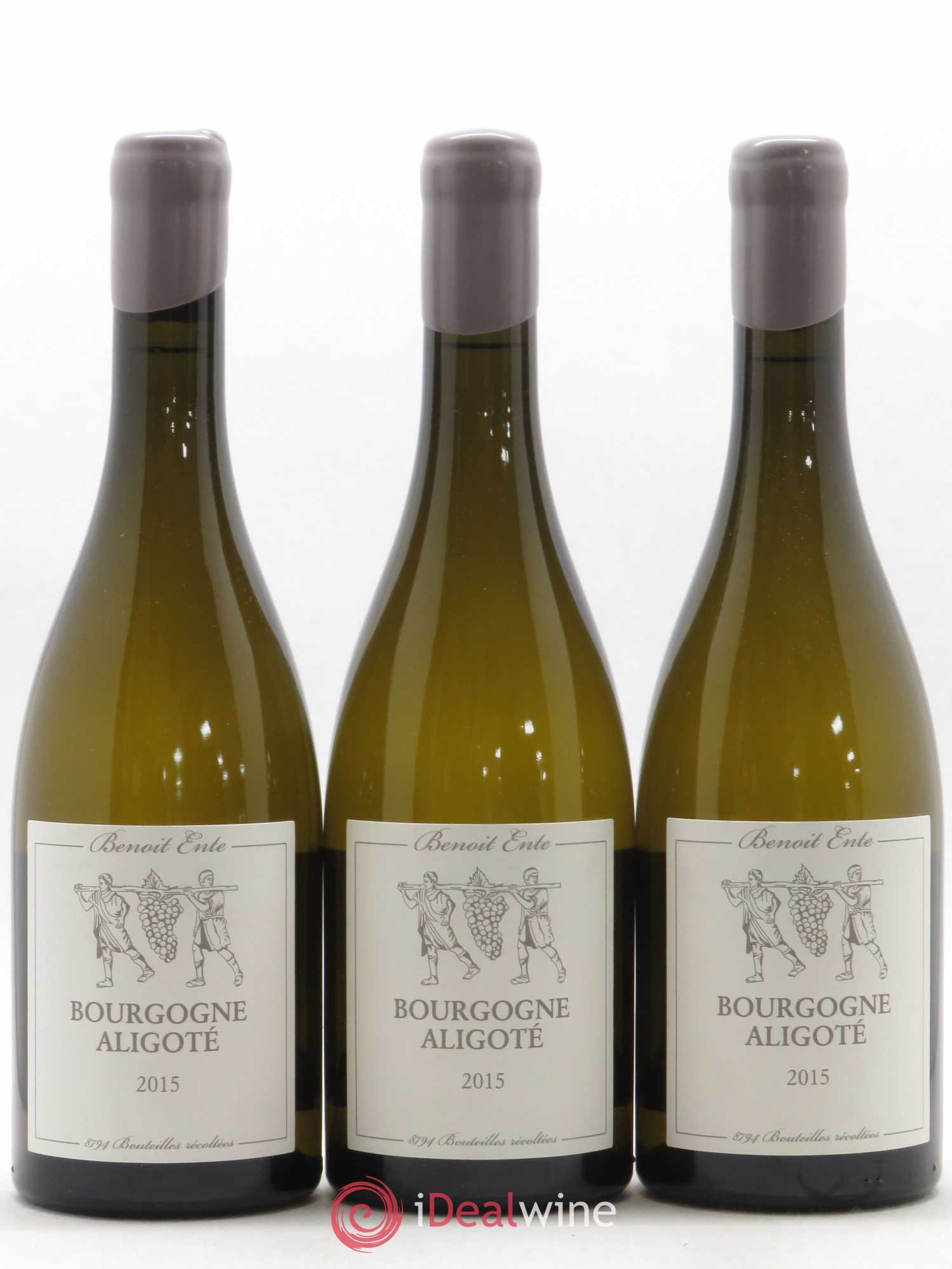 Bourgogne Aligoté Benoit Ente 2015 - Lot de 3 bouteilles - 0