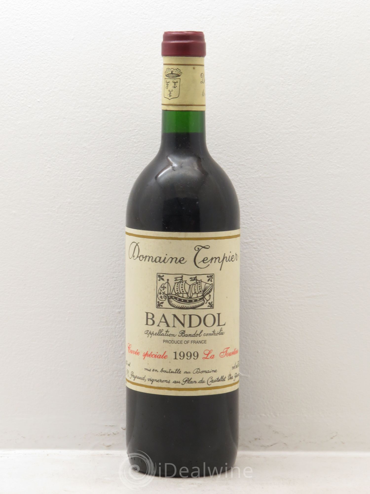 Bandol Domaine Tempier La Tourtine Famille Peyraud 1999 - Lot de 1 bouteille - 0