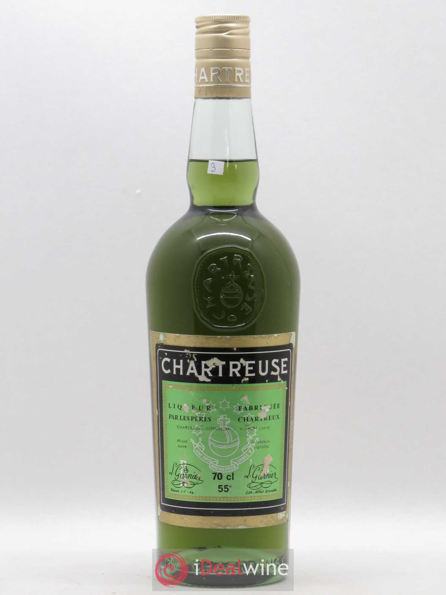 Chartreuse Pères Chartreux Fin de période 1966-1982 - Posten von 1 Flasche - 0