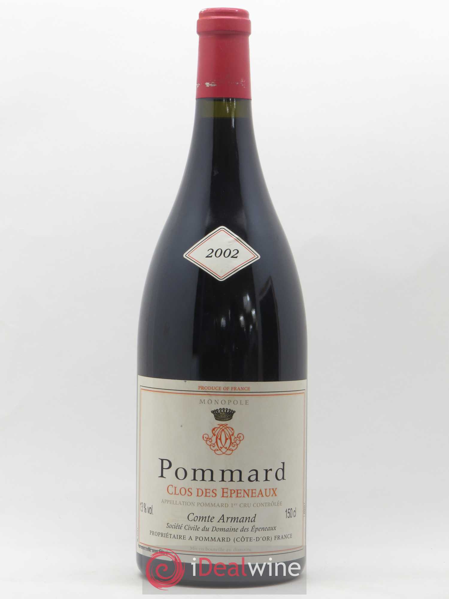 Pommard 1er Cru Clos des Epeneaux Comte Armand 2002 - Lot de 1 magnum - 0