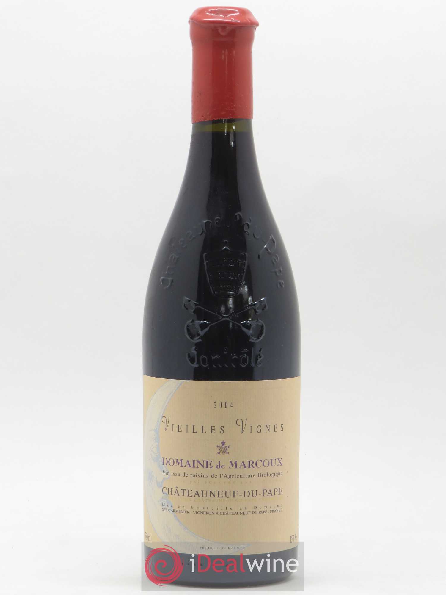 Châteauneuf-du-Pape Vieilles Vignes Marcoux (Domaine de) 2004 - Lot de 1 bouteille - 0