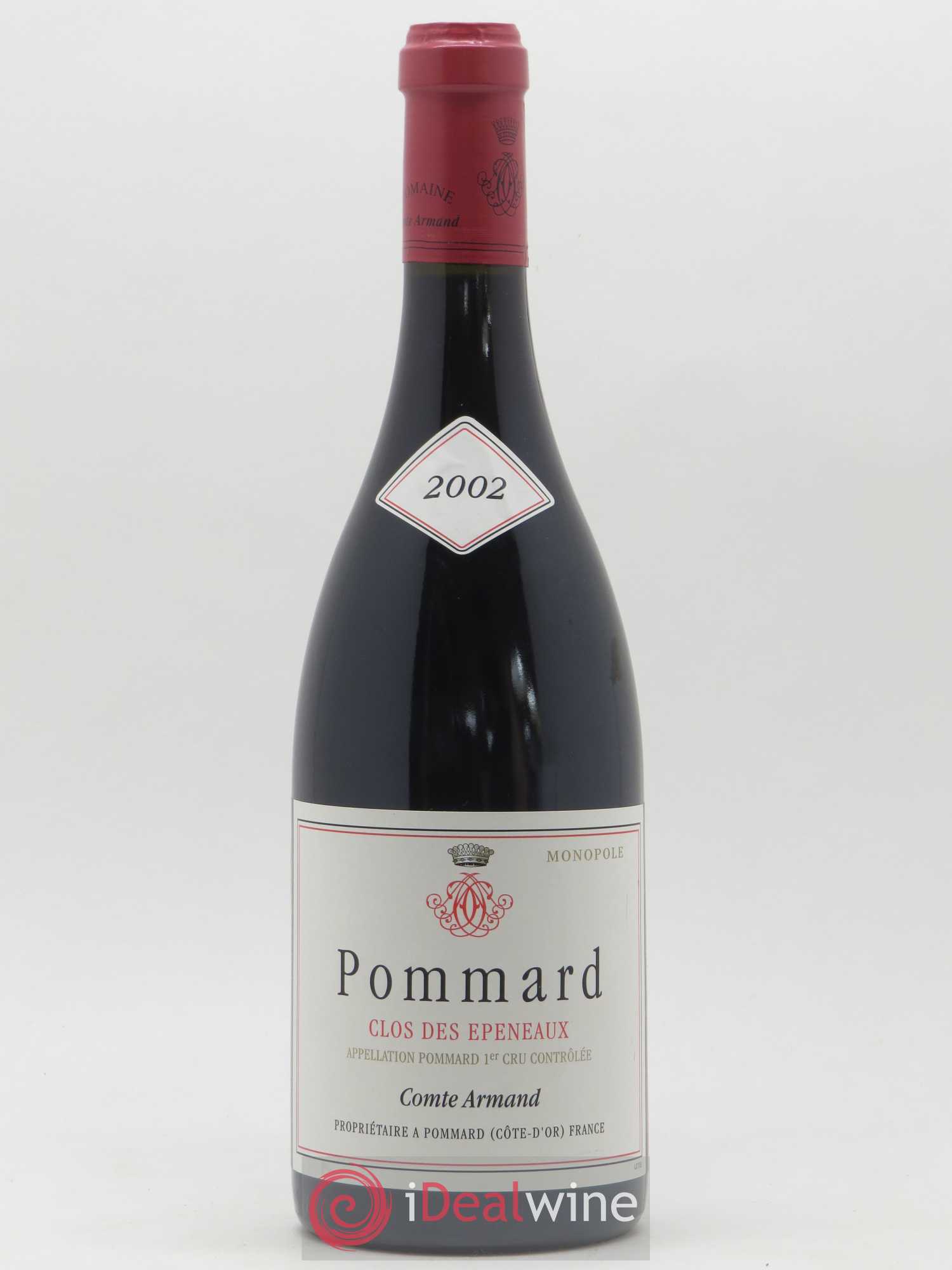 Pommard 1er Cru Clos des Epeneaux Comte Armand 2002 - Lot de 1 bouteille - 0