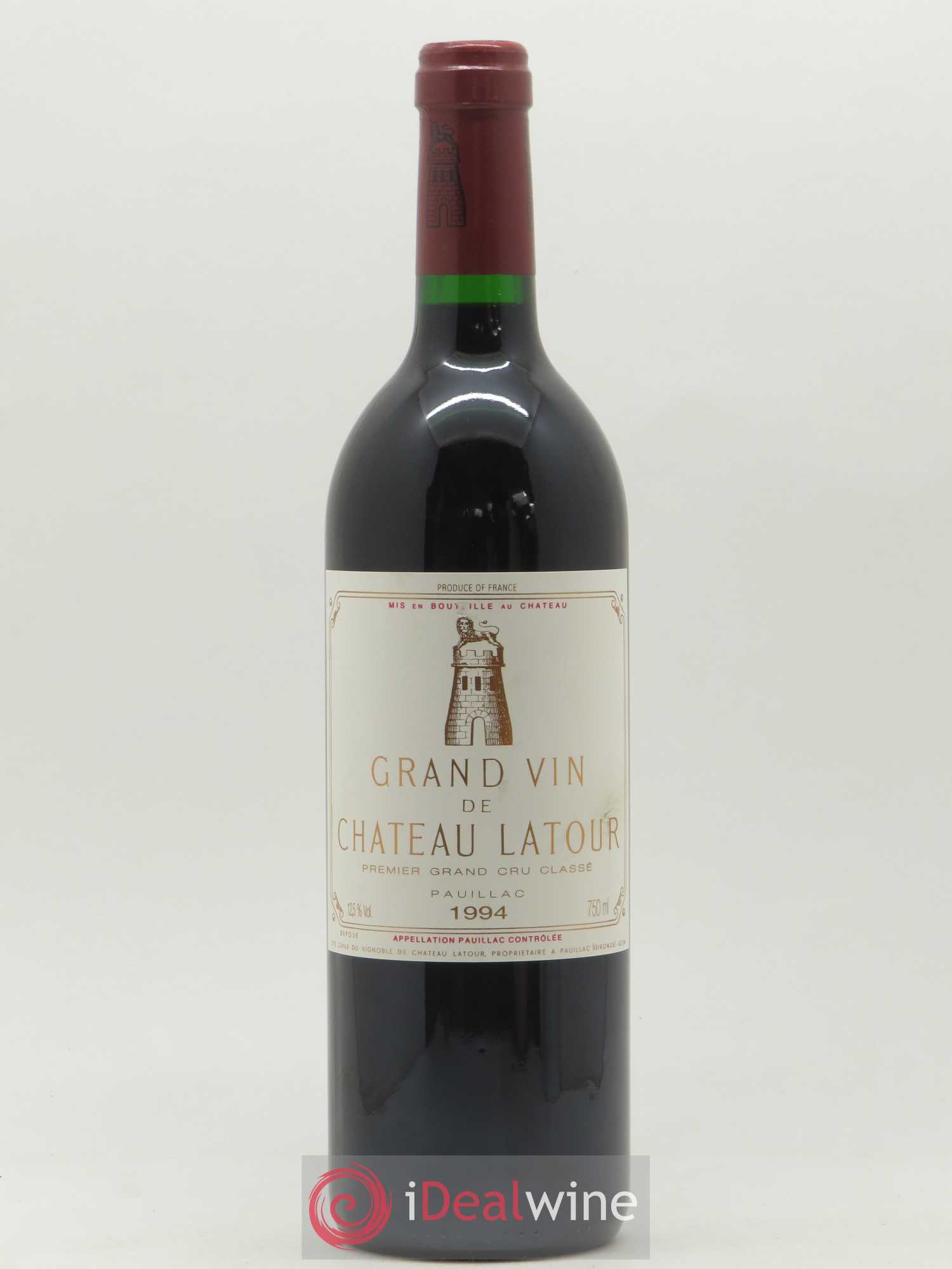 Château Latour 1er Grand Cru Classé 1994 - Lot de 1 bouteille - 0