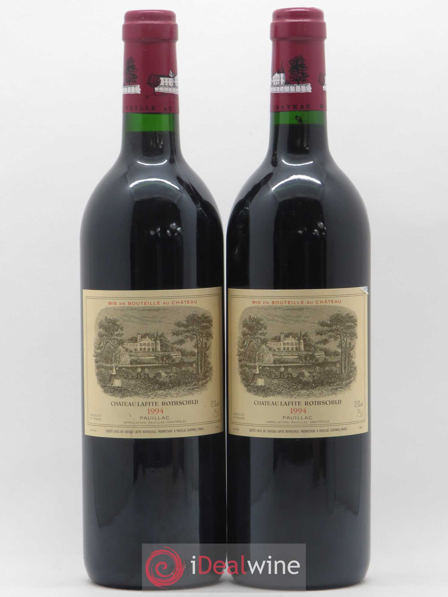 Château Lafite Rothschild 1er Grand Cru Classé 1994 - Lot de 2 bouteilles - 0