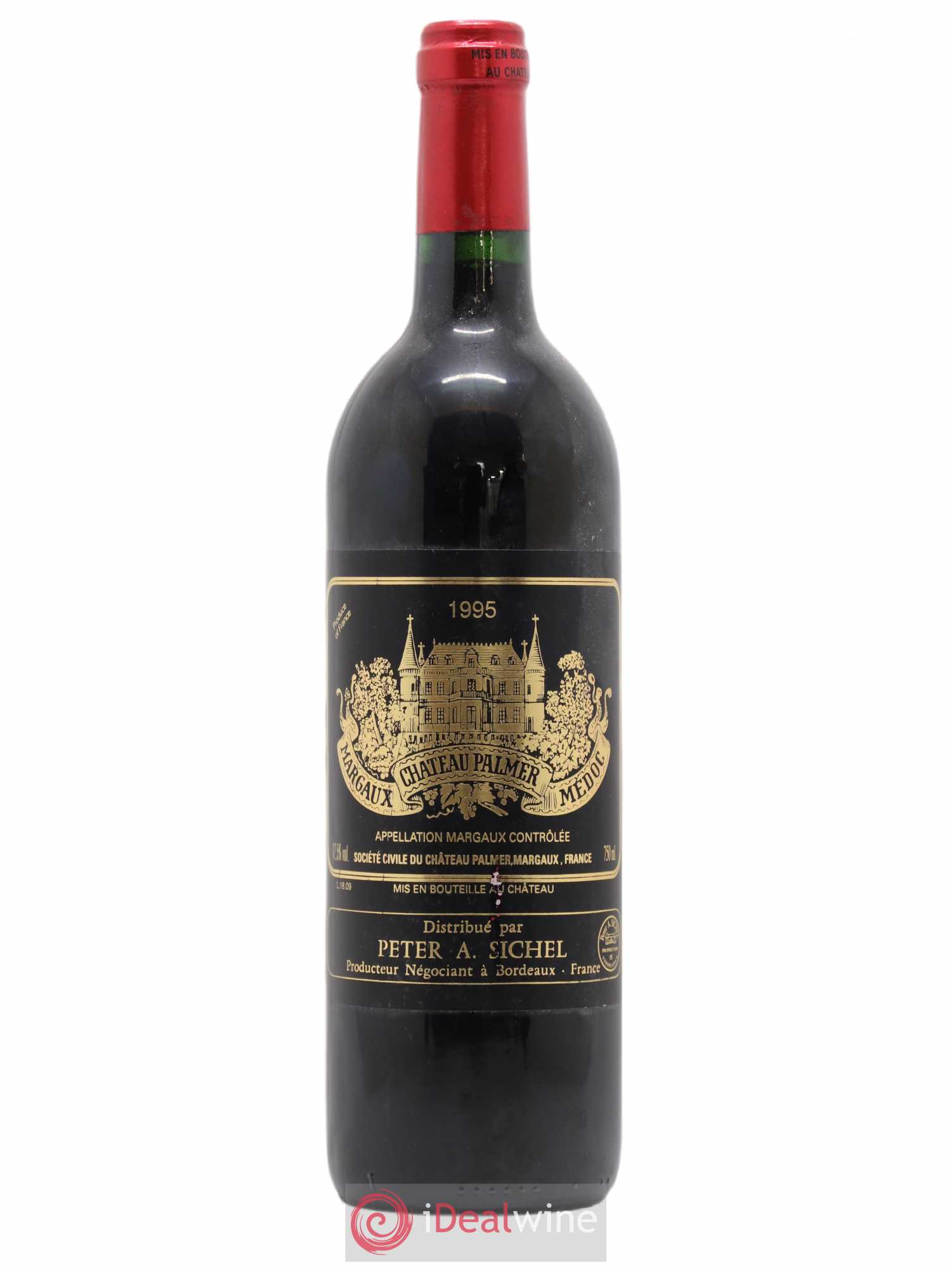 Château Palmer 3ème Grand Cru Classé 1995 - Lot de 1 bouteille - 0